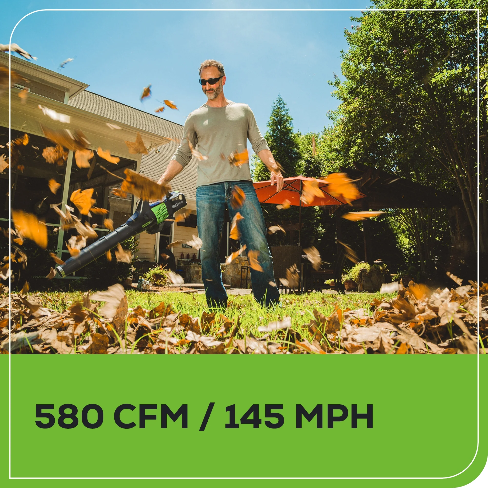 80V 21" Self-Propelled Mower 5PC Combo Kit, (1) 4Ah Battery, (1) 2Ah Battery and (2) Chargers - Image 10