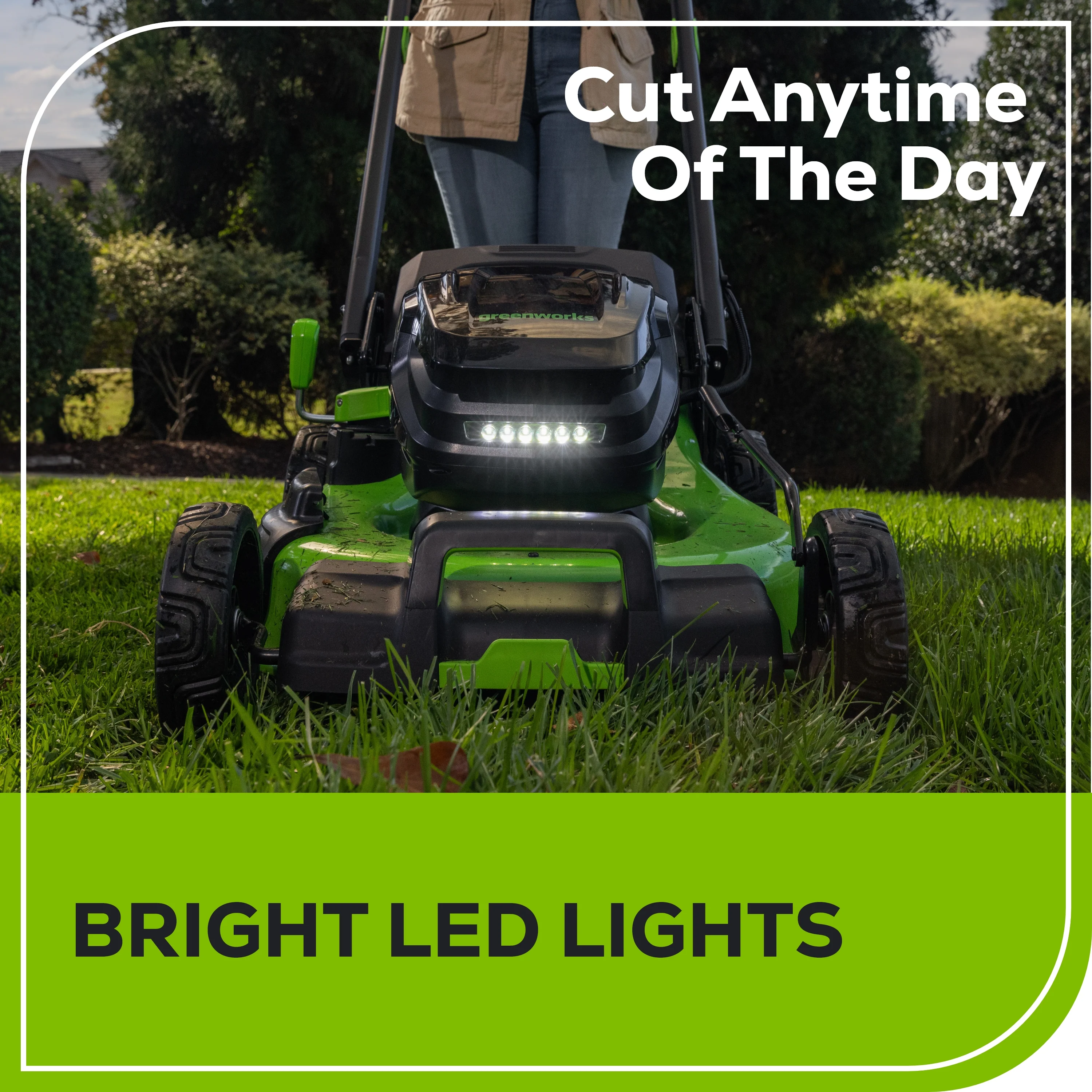 80V 22" Cordless Battery Dual Blade Self-Propelled Lawn Mower: (2) 4.0 Ah Batteries and Rapid Charger - Image 11