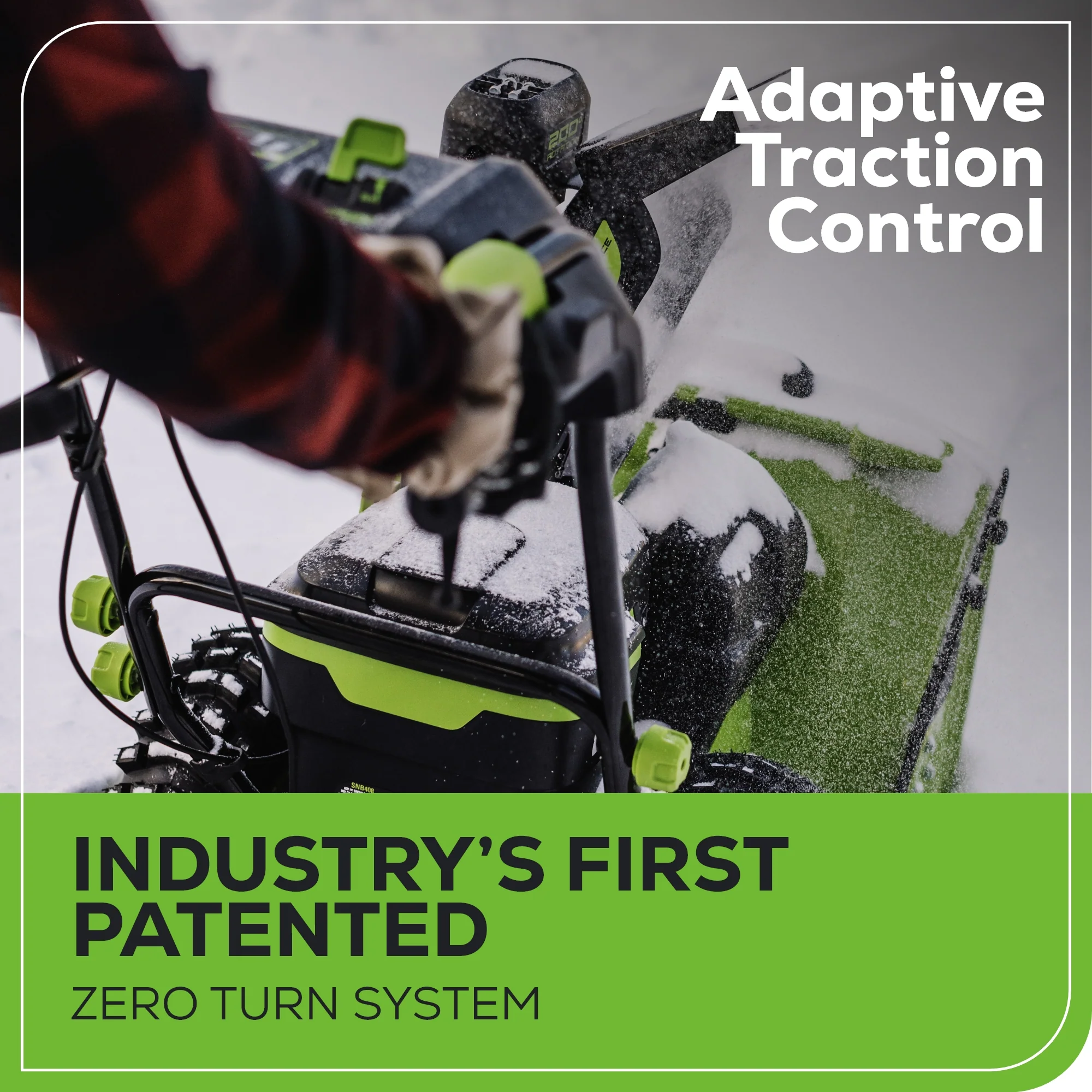 80V 24" Cordless Battery Two-Stage Snow Blower: (2) 5.0 Ah Batteries and Dual-Port Rapid Charger - Image 6