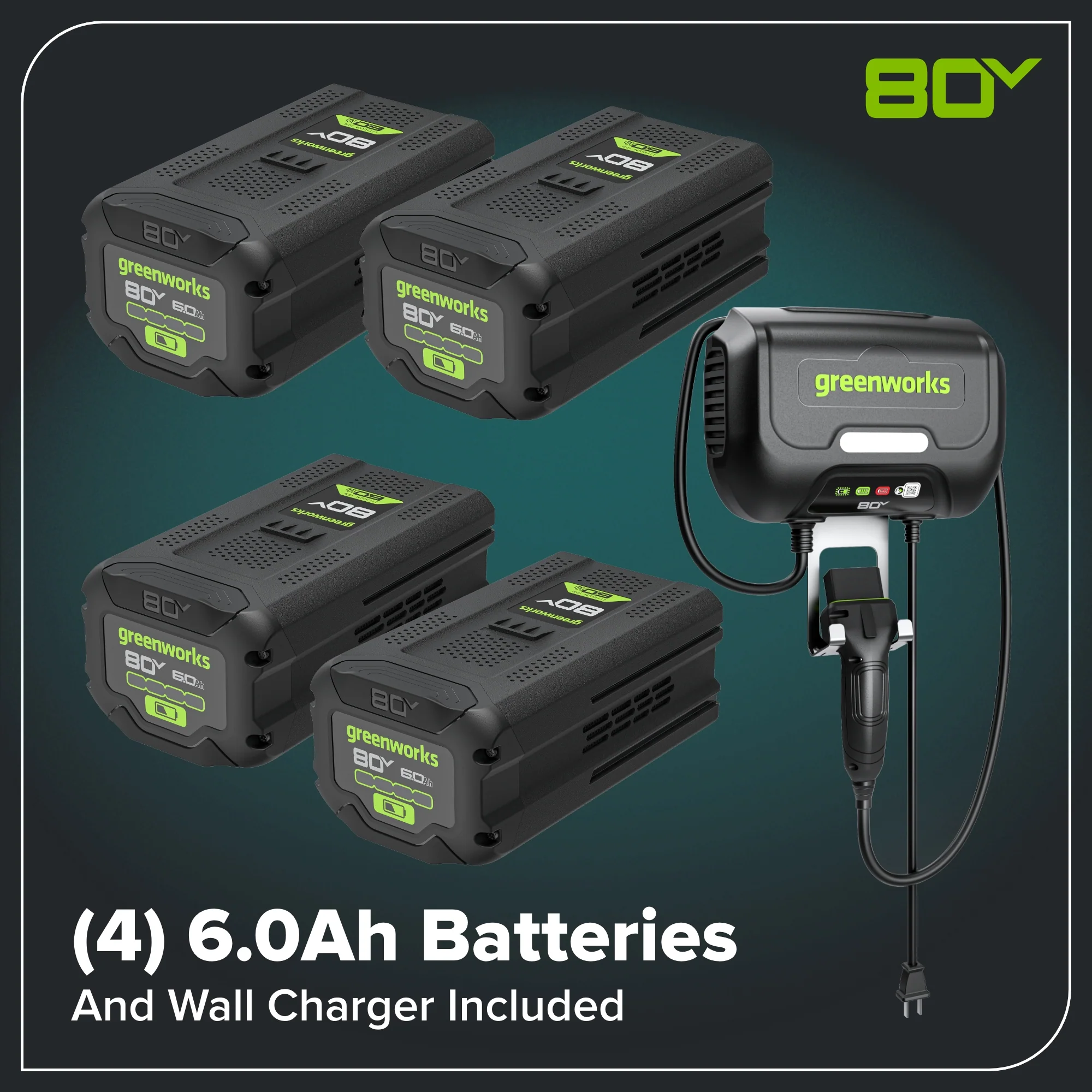 80V 30" CrossoverT Riding Lawn Tractor : (4) 6.0 Ah Batteries and 600-Watt Charger - Image 18