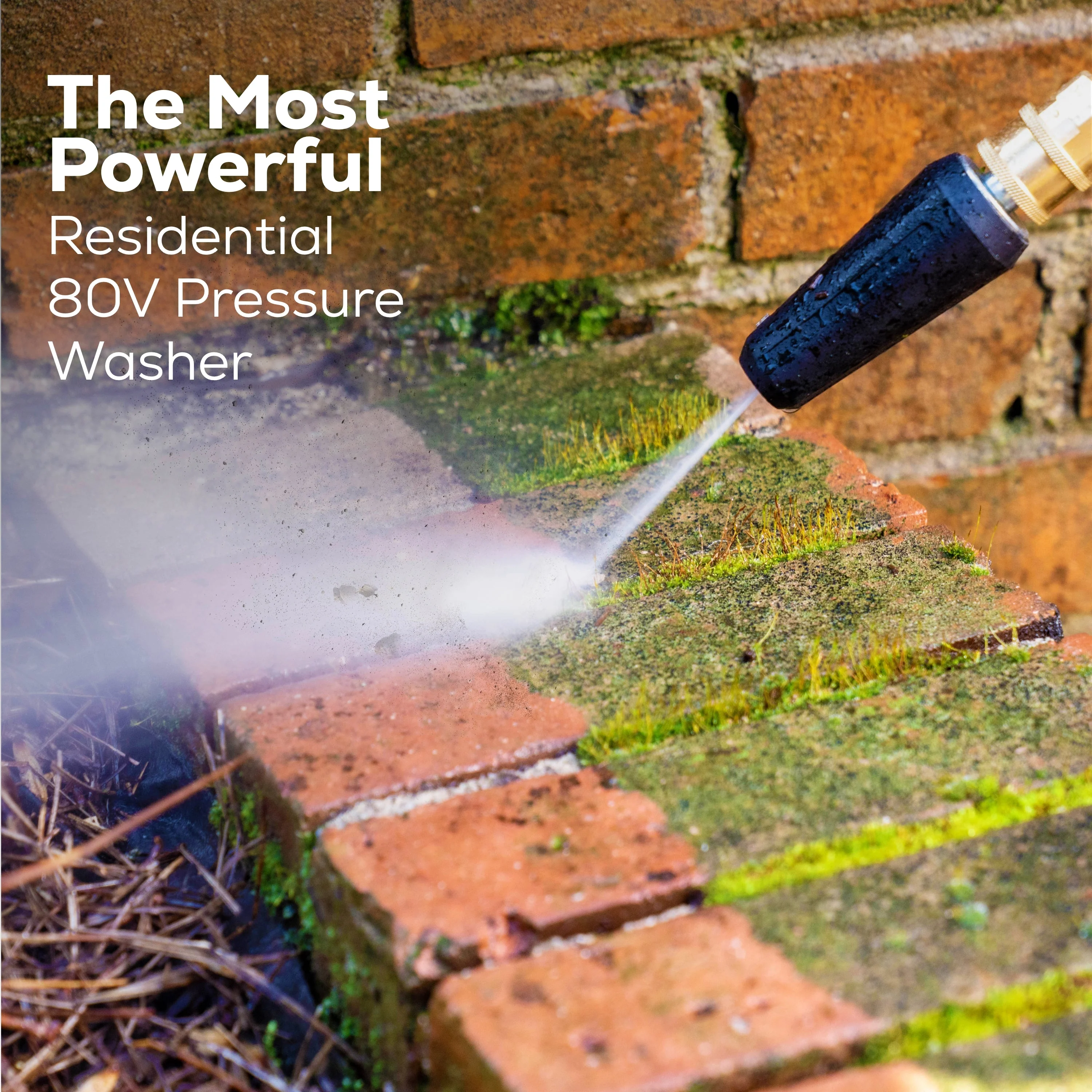 80V 3000-PSI 2.0 GPM Electric Pressure Washer (Tool Only) - Image 3