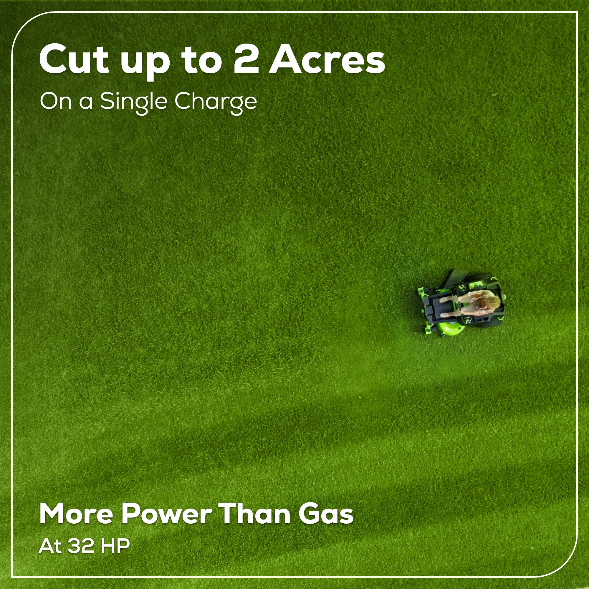 80V 42" Cordless Battery CrossoverZ Zero Turn Lawn Mower, (4) 5Ah Batteries and (3) Dual-Port Chargers - Image 6
