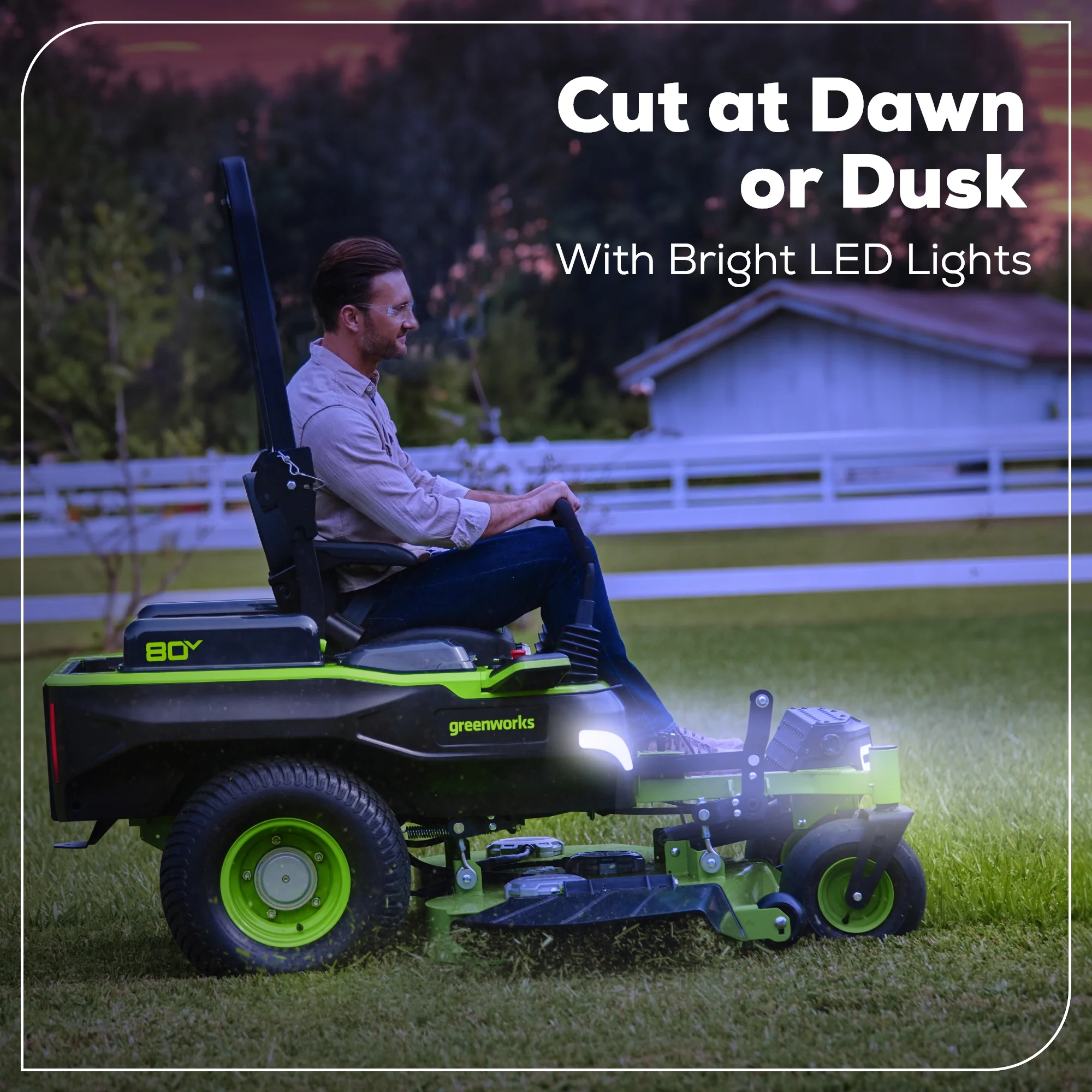 80V 54" MaximusZ Zero Turn Riding Mower with (2) 16.0 Ah and (1) 4.0 Ah Batteries and 1.5kW Charger - Image 11