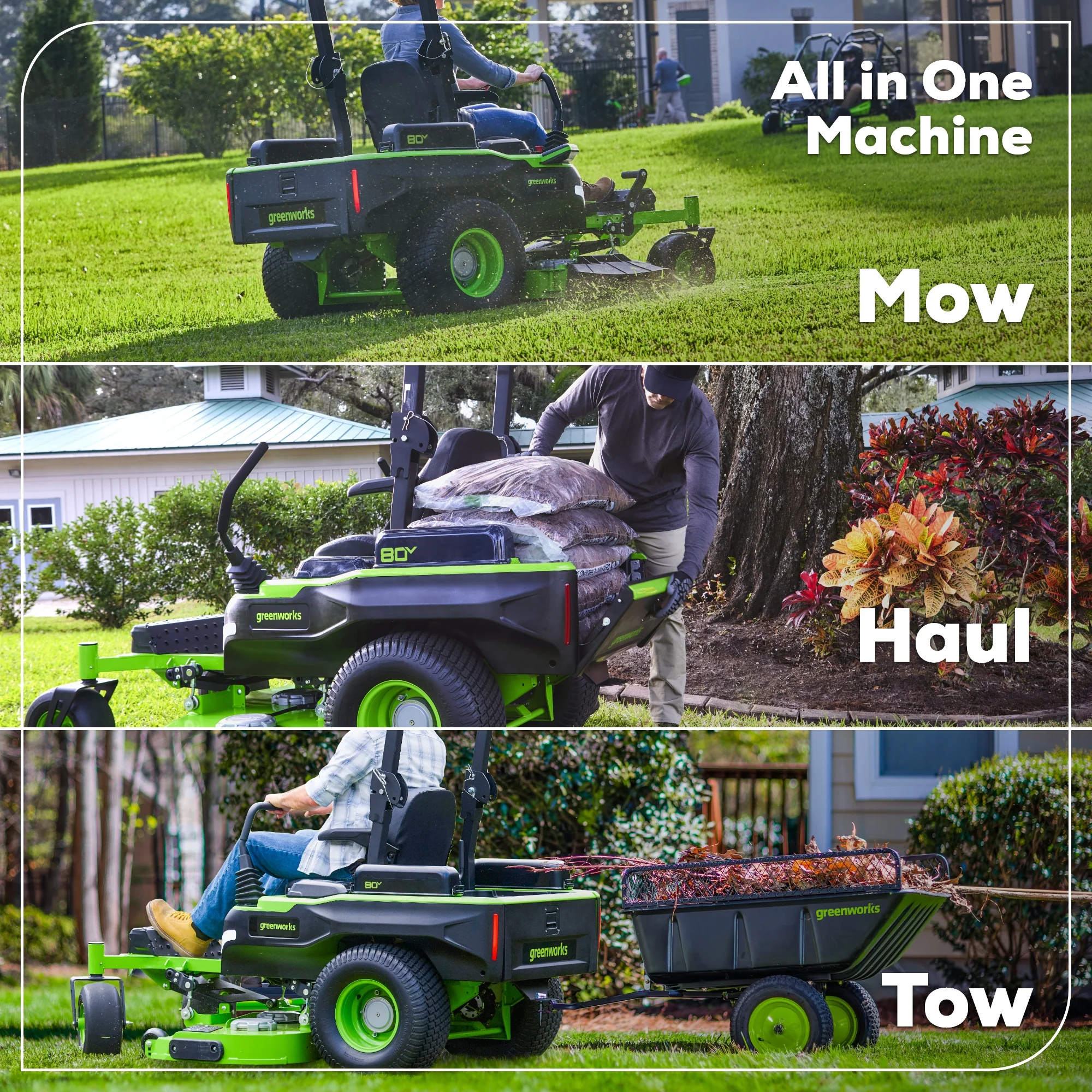 80V 54" MaximusZ Zero Turn Riding Mower with (2) 16.0 Ah and (1) 4.0 Ah Batteries and 1.5kW Charger - Image 7