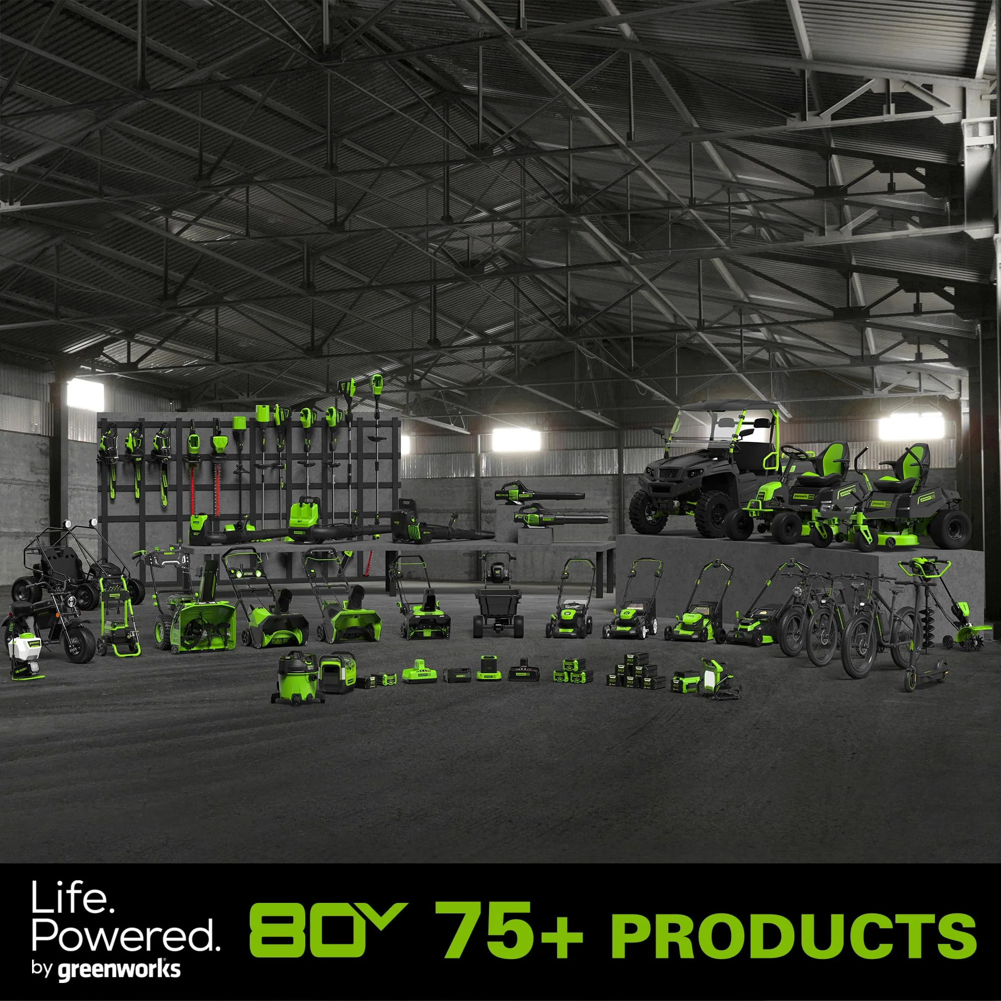 80V 610 CFM Cordless Battery Backpack Blower ,5Ah Battery and Rapid Charger - Image 9