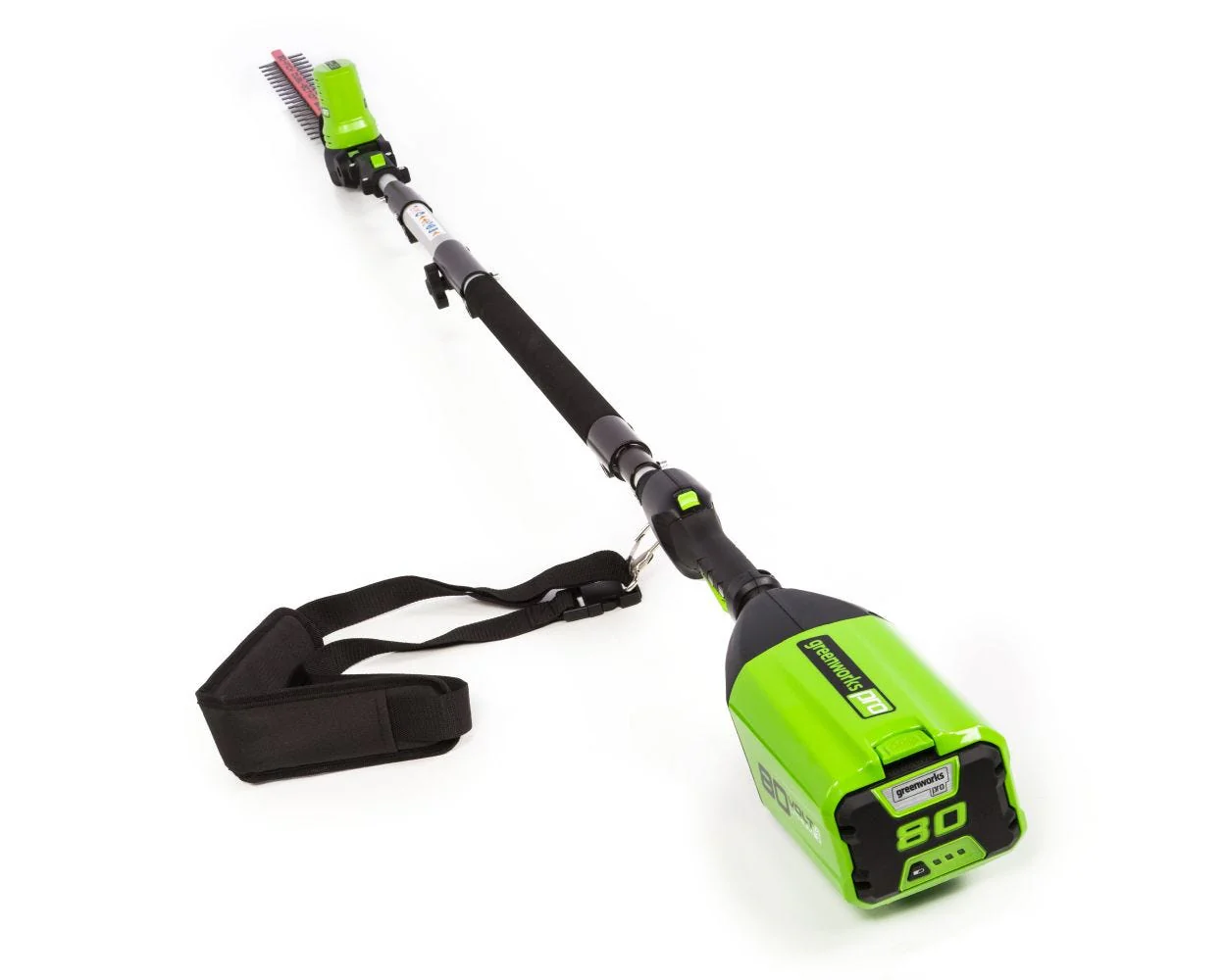 80V 20" Cordless Pole Hedge Trimmer (3/4“cut, 3000SPM), Tool Only - Image 13