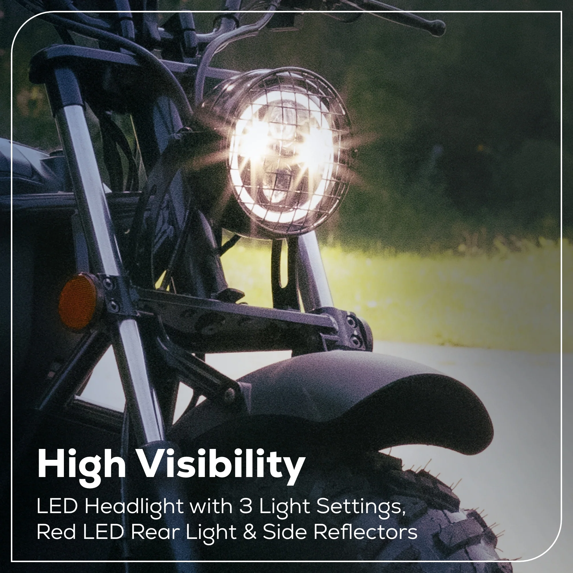 80V STEALTH Series Electric Mini-Bike: (2) 8.0 Ah Batteries and Dual-Port Rapid Charger - Image 10