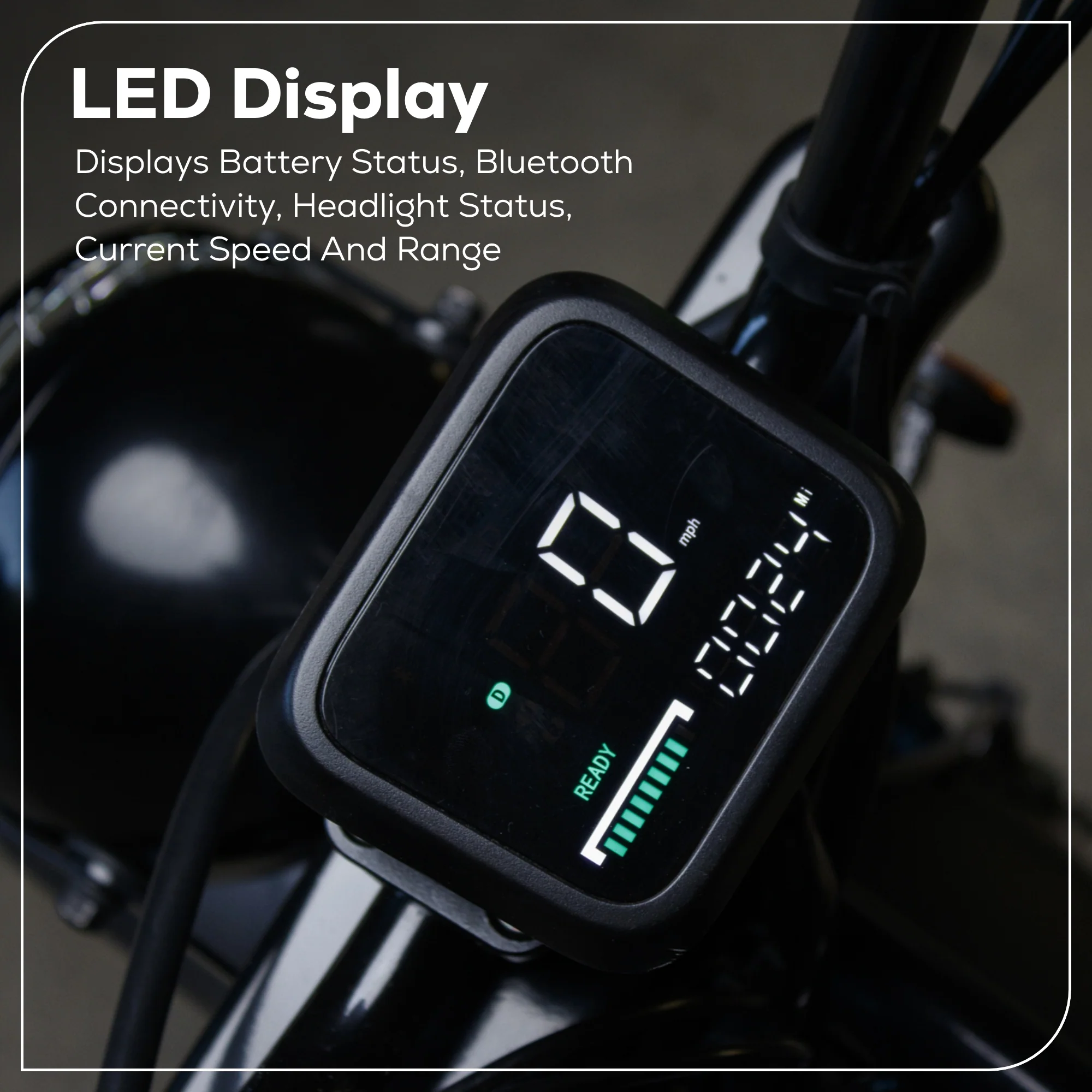 80V STEALTH Series Electric Mini-Bike: (2) 8.0 Ah Batteries and Dual-Port Rapid Charger - Image 6