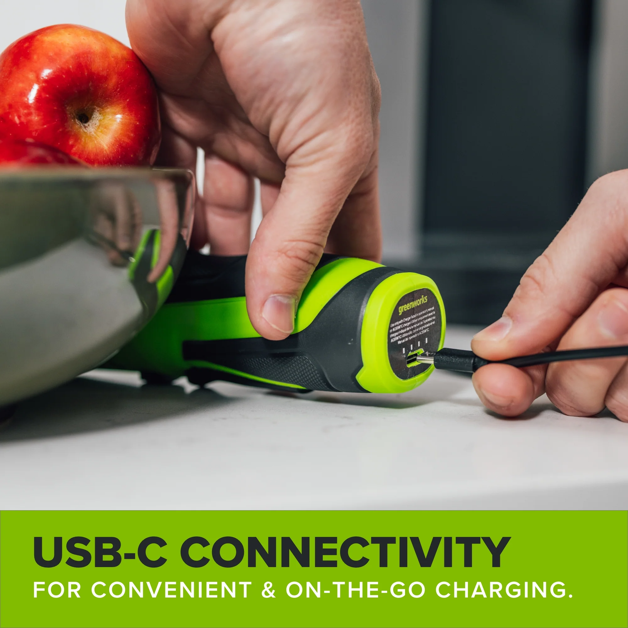 8V Dual-Position Screwdriver, 70 in-lb Torque, 5+1 [Drill] Clutch Settings, with Phillips and Slotted Bits and USB-C Charging Cable - Image 11