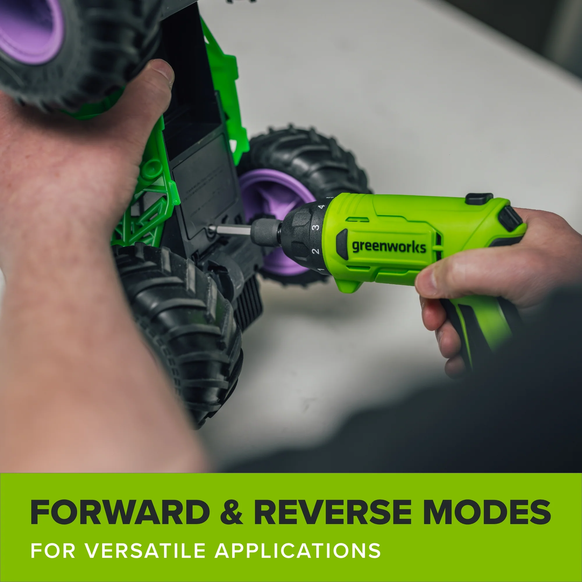 8V Dual-Position Screwdriver, 70 in-lb Torque, 5+1 [Drill] Clutch Settings, with Phillips and Slotted Bits and USB-C Charging Cable - Image 8