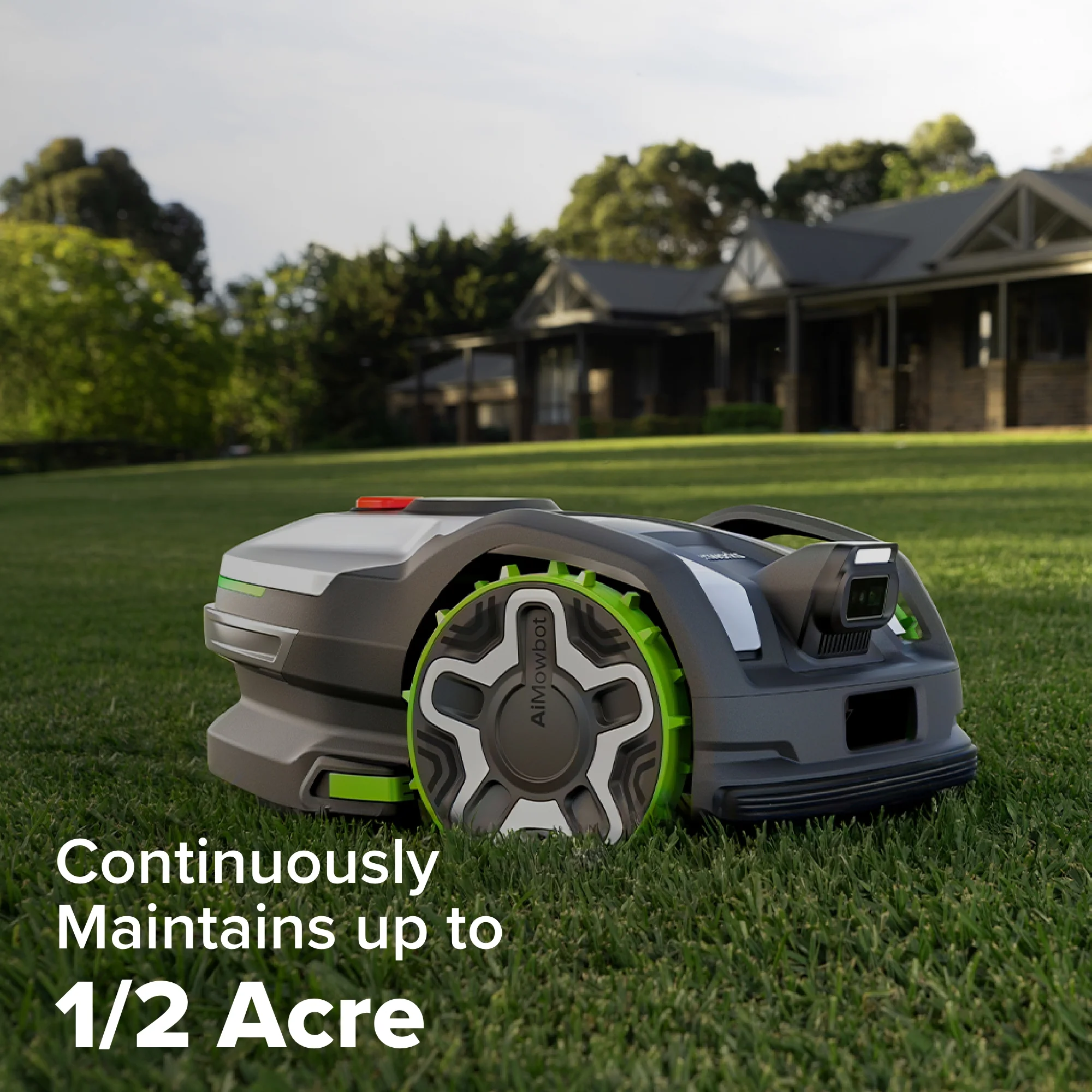 AiMowbot Wire-Free RTKVision Robotic Mower C20 | 1/2Acre - Image 5