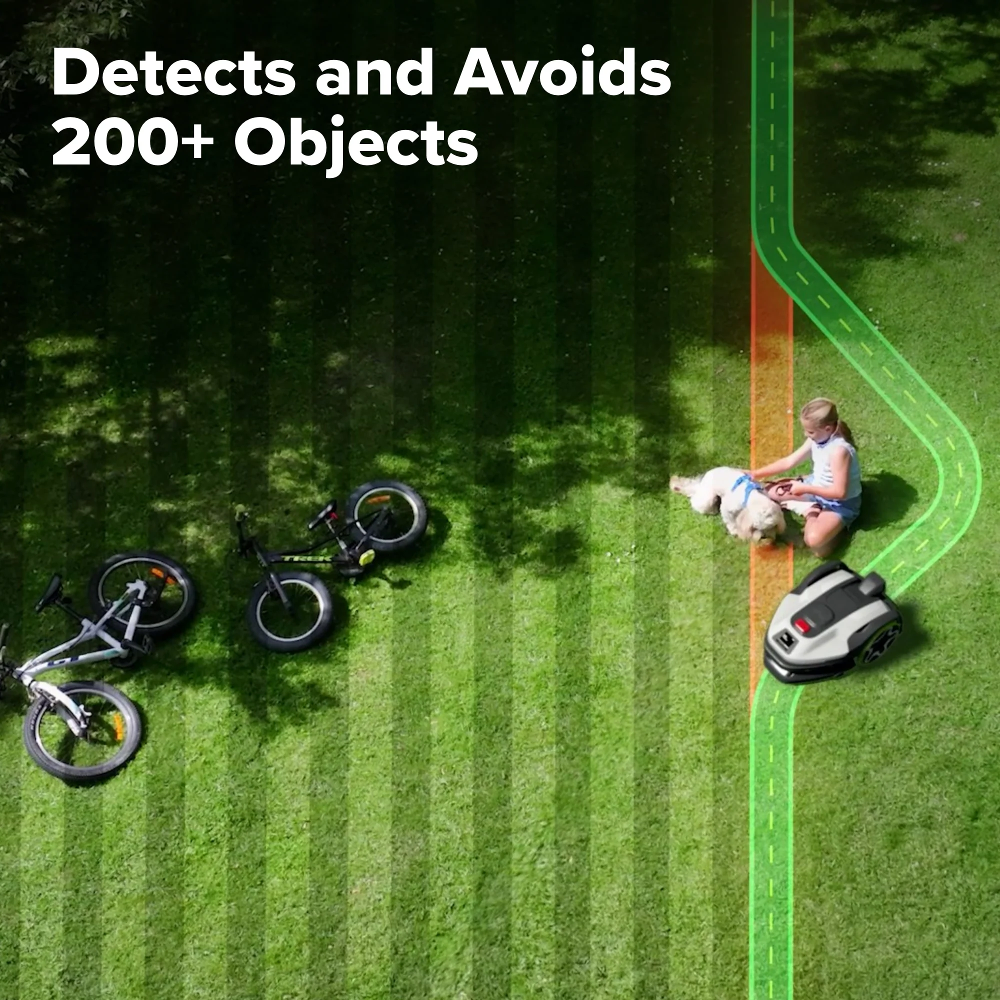 AiMowbot Wire-Free RTKVision Robotic Mower C20 | 1/2Acre - Image 7