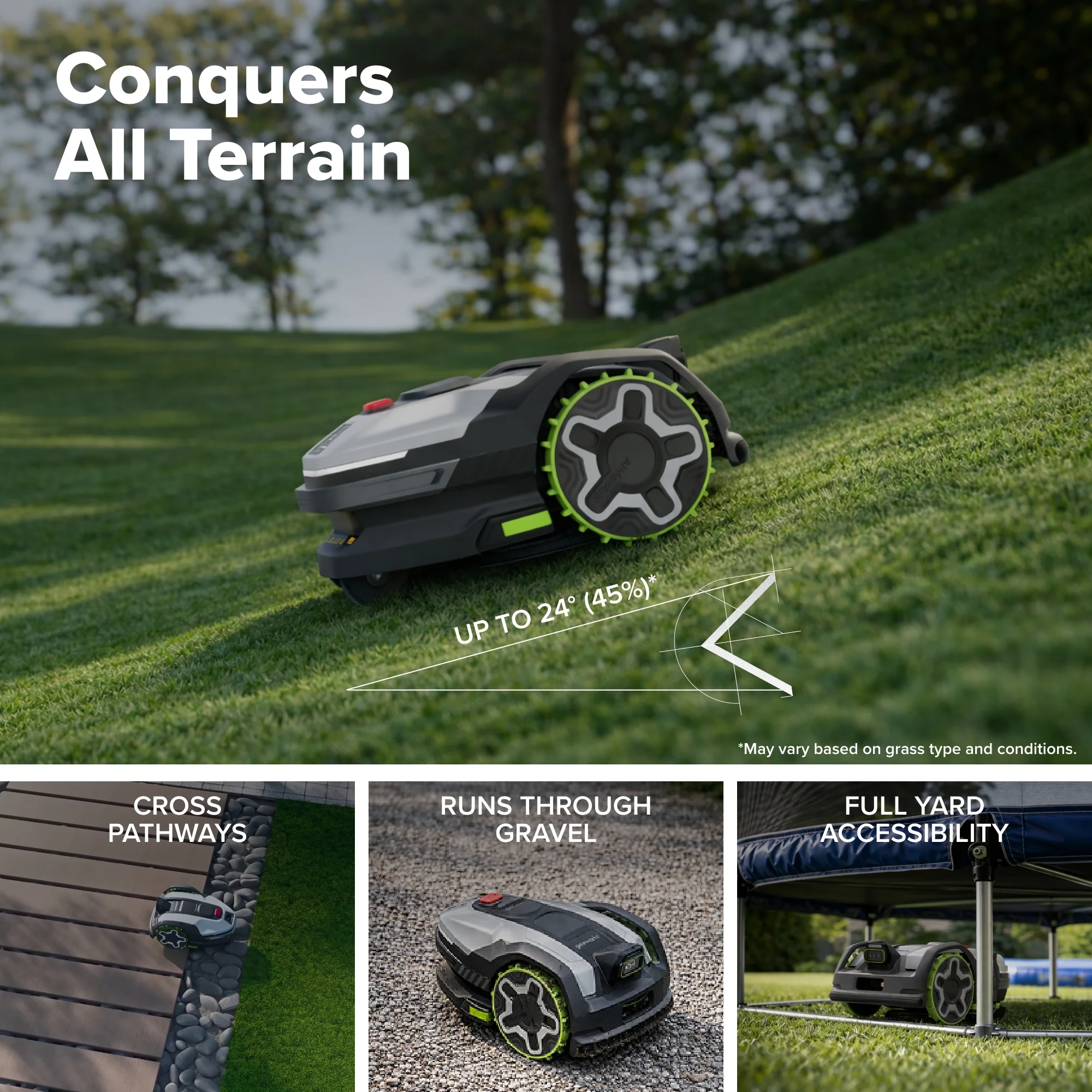 AiMowbot Wire-Free RTKVision Robotic Mower C20 | 1/2Acre - Image 8