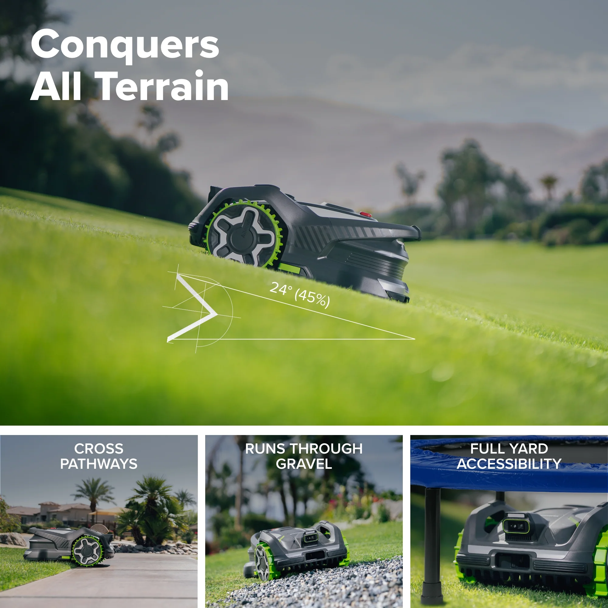 AiMowbot Wire-Free RTKVision Robotic Mower C40 | 1 Acre - Image 7