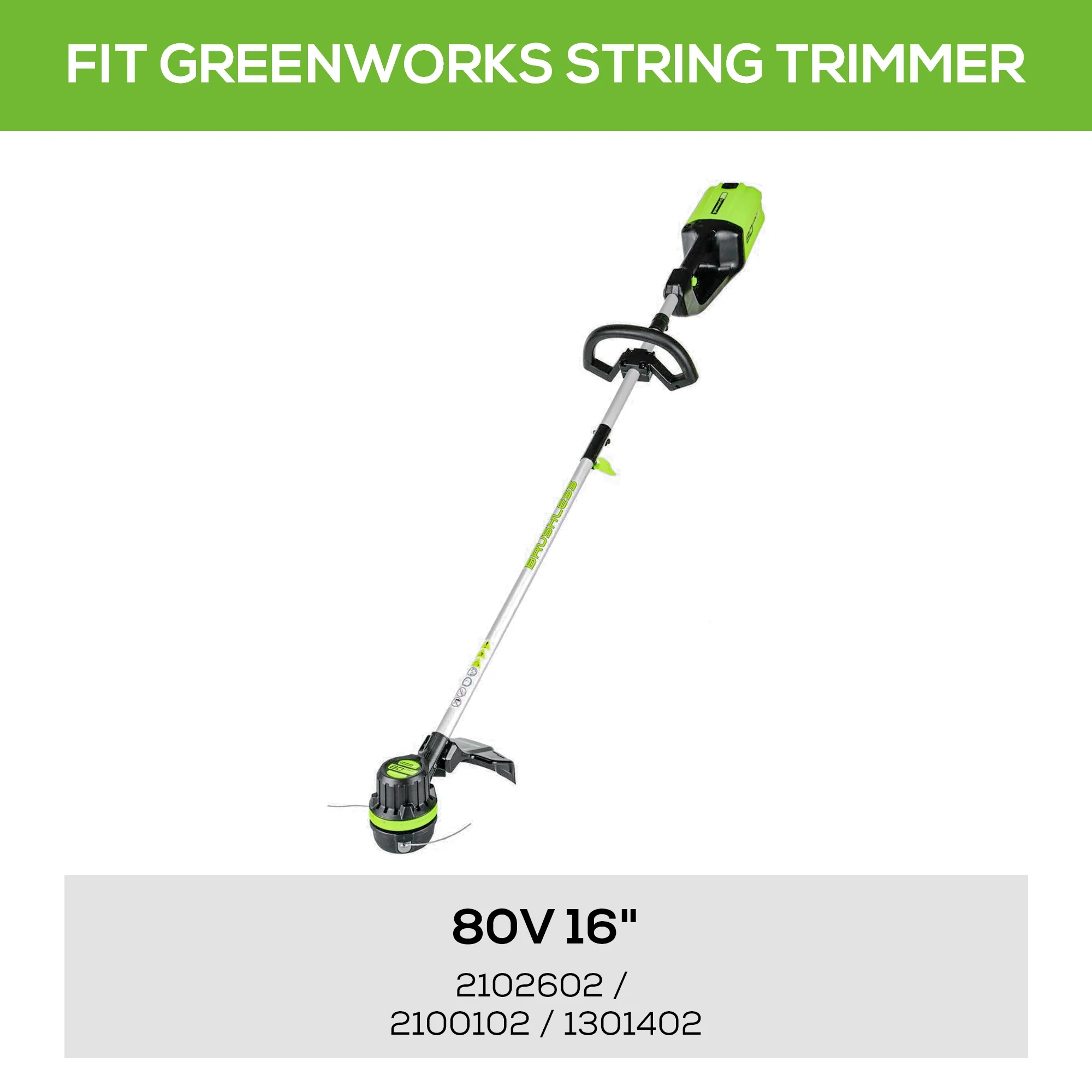 .080" Bump Feed Dual Line Replacement String Trimmer Spool - Image 4