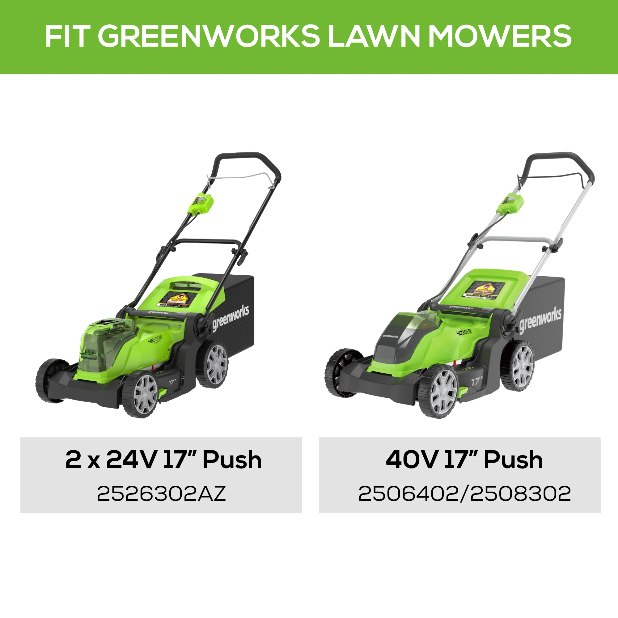 Replacement Blade for Select 17'' Greenworks Lawn Mowers - Image 4