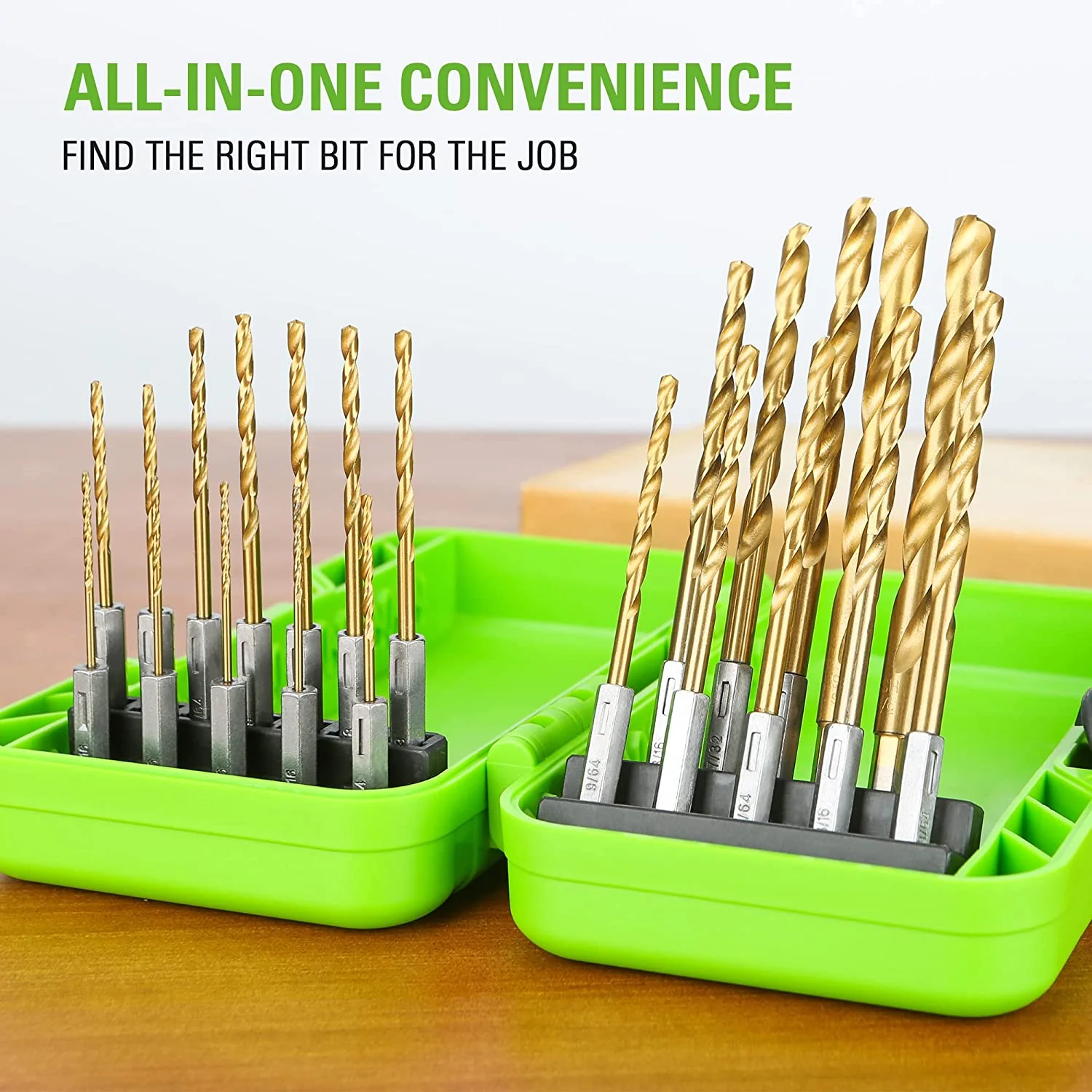 22 Piece Titanium Drilling Bit Set - Image 6