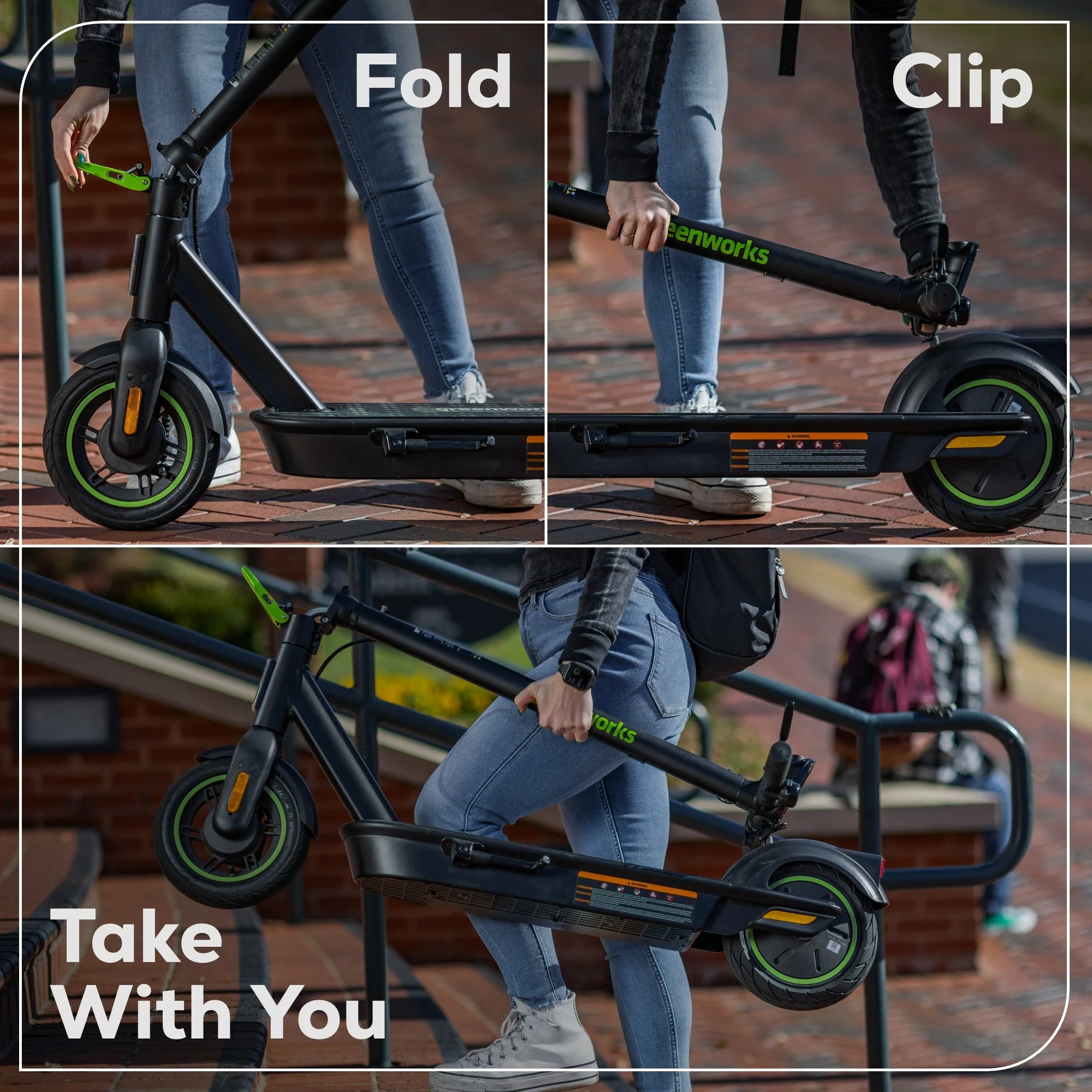 48V (24V x 2) STEALTH Series Electric Scooter: (2)4.0 Ah Batteries and Dual-Port Charger - Image 12
