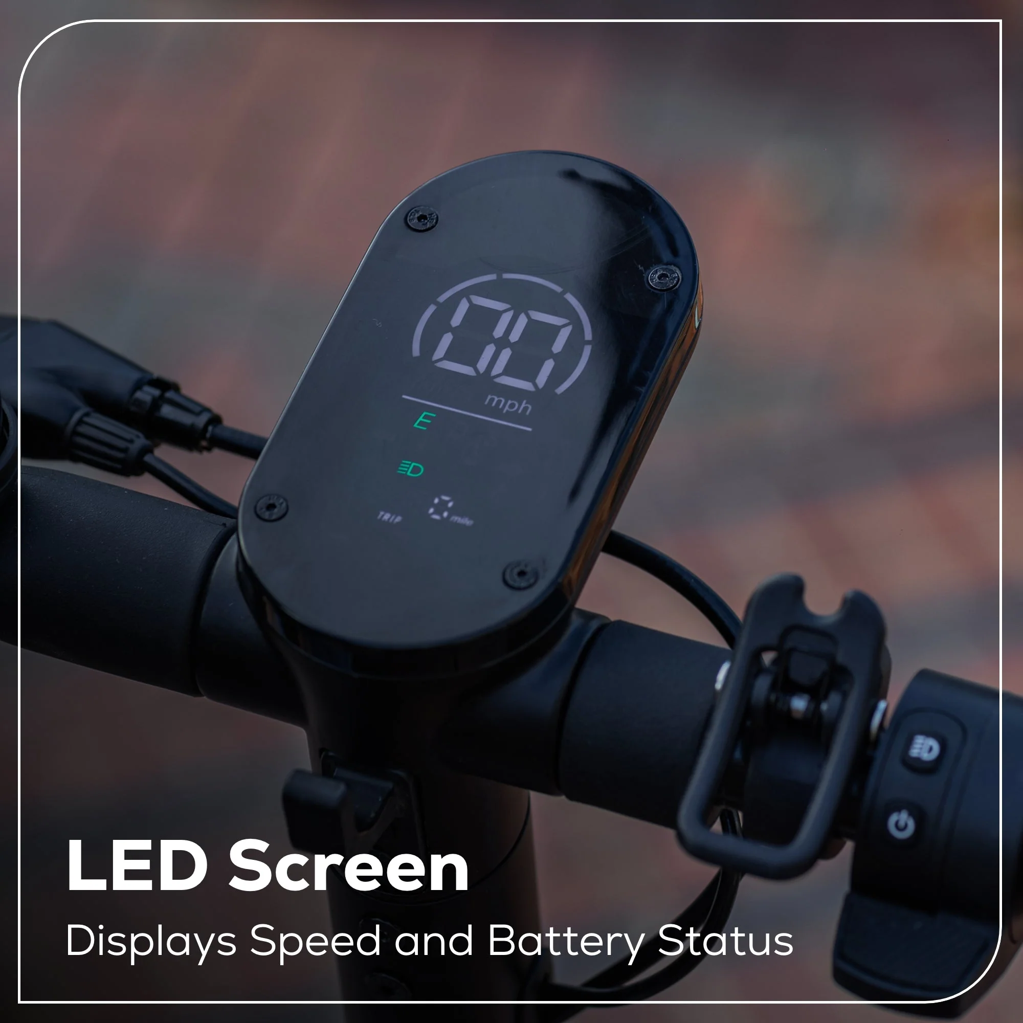 48V (24V x 2) STEALTH Series Electric Scooter: (2)4.0 Ah Batteries and Dual-Port Charger - Image 6