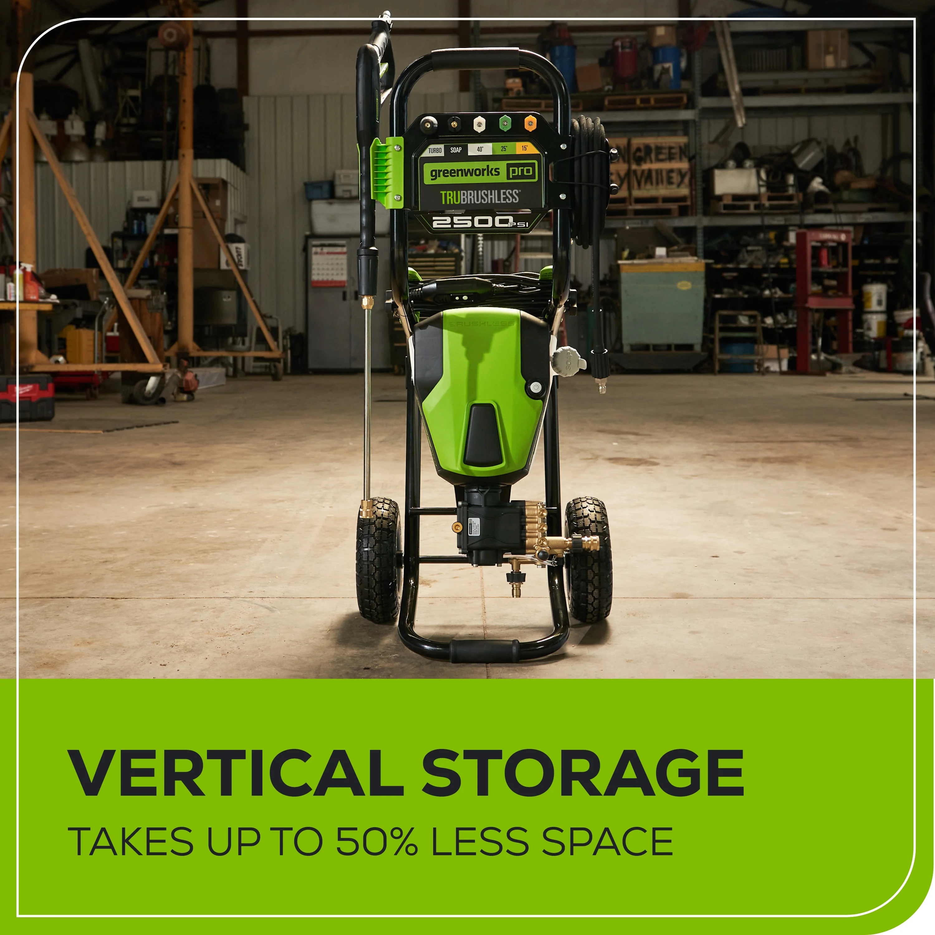 2500 PSI 2.1 GPM Cold Water Electric Pressure Washer - Image 10