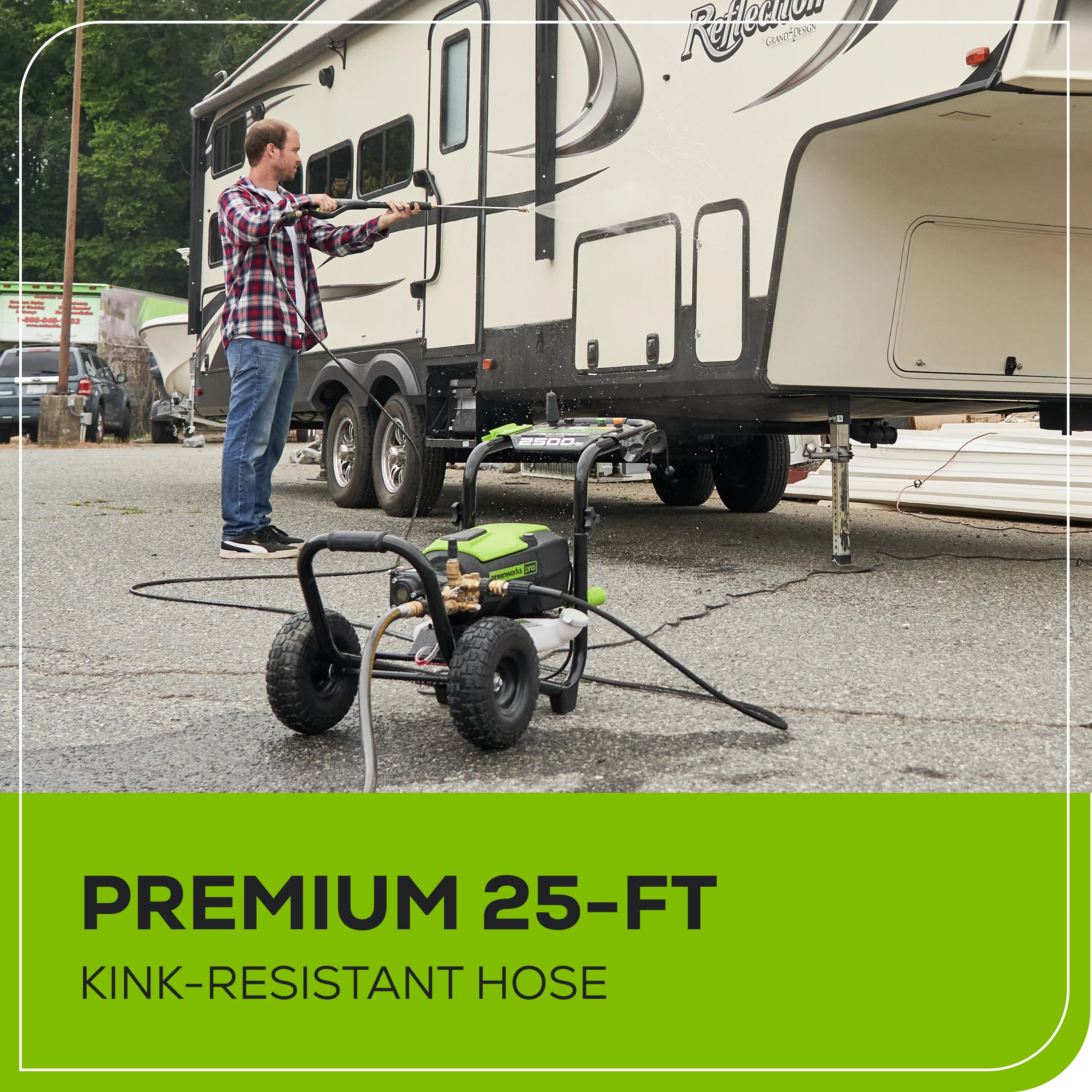 2500 PSI 2.1 GPM Cold Water Electric Pressure Washer - Image 11