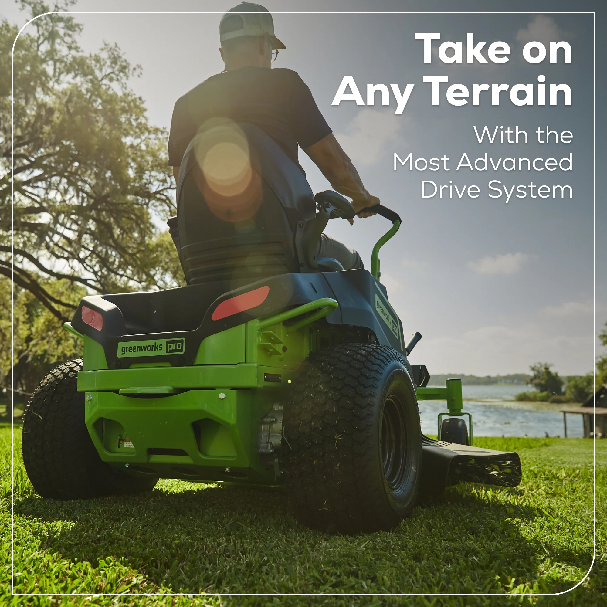 60V 42” Electric CrossoverZ Zero Turn Mower with (6) 8 Ah Batteries and (3) Dual Port Turbo Chargers - Image 10