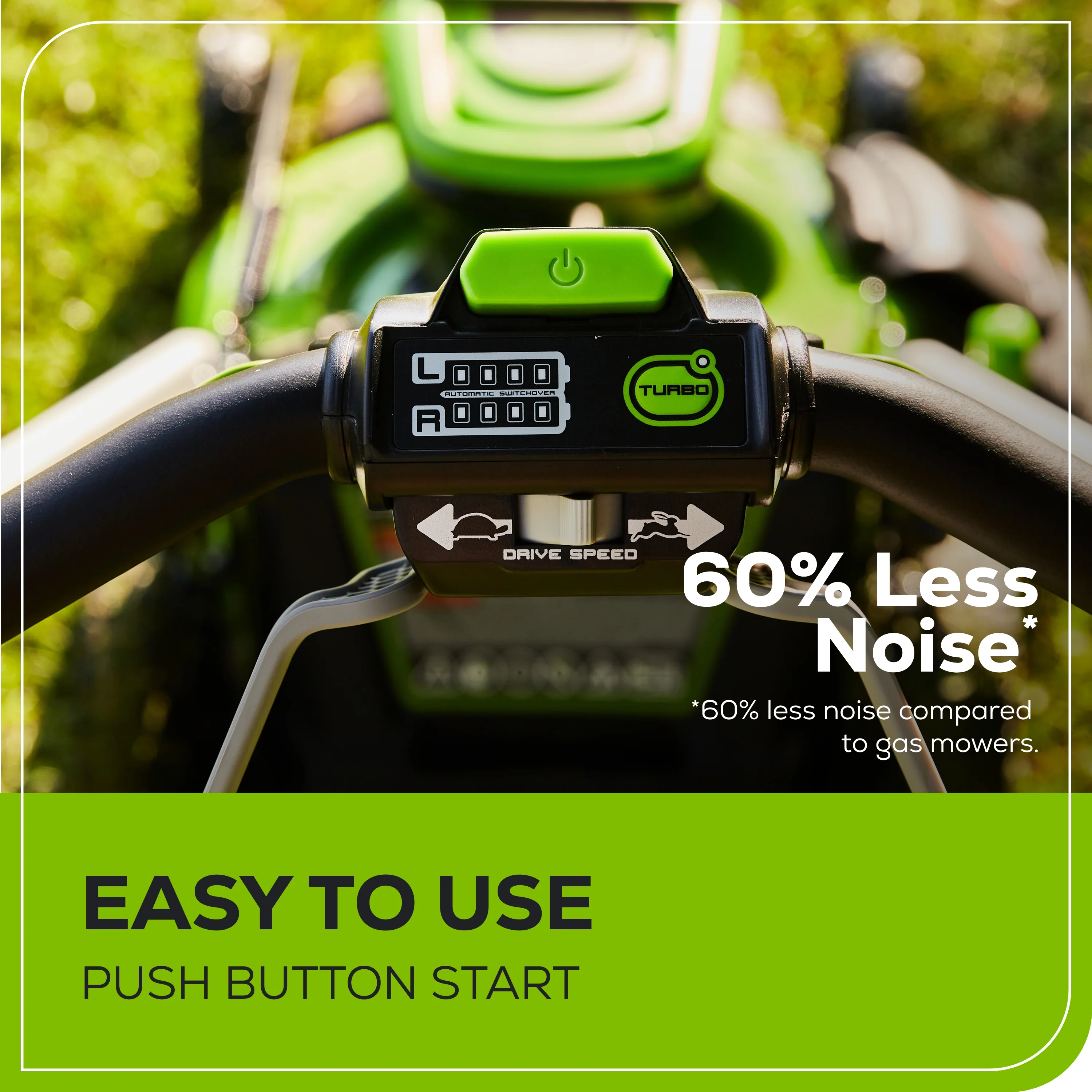 60V 21" Cordless Battery Self-Propelled Lawn Mower w/ Two (2) 4.0Ah Batteries & Dual Port Charger - Image 9