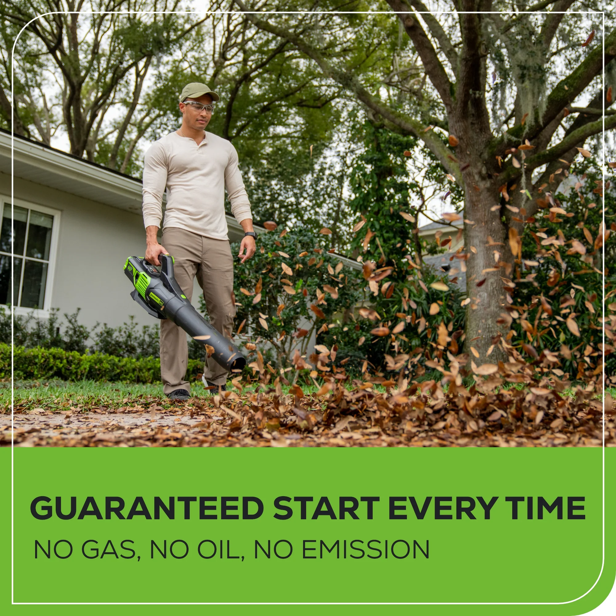 60V 700 CFM Cordless Battery Leaf Blower (Tool Only) - Image 6
