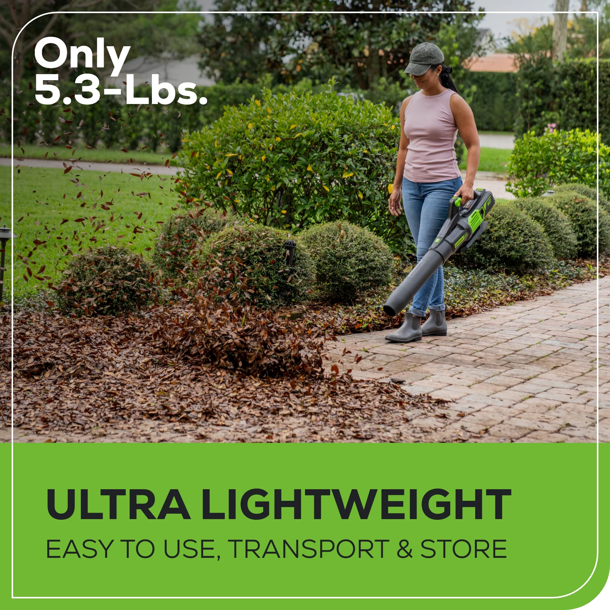 60V 700 CFM Cordless Battery Leaf Blower (Tool Only) - Image 9