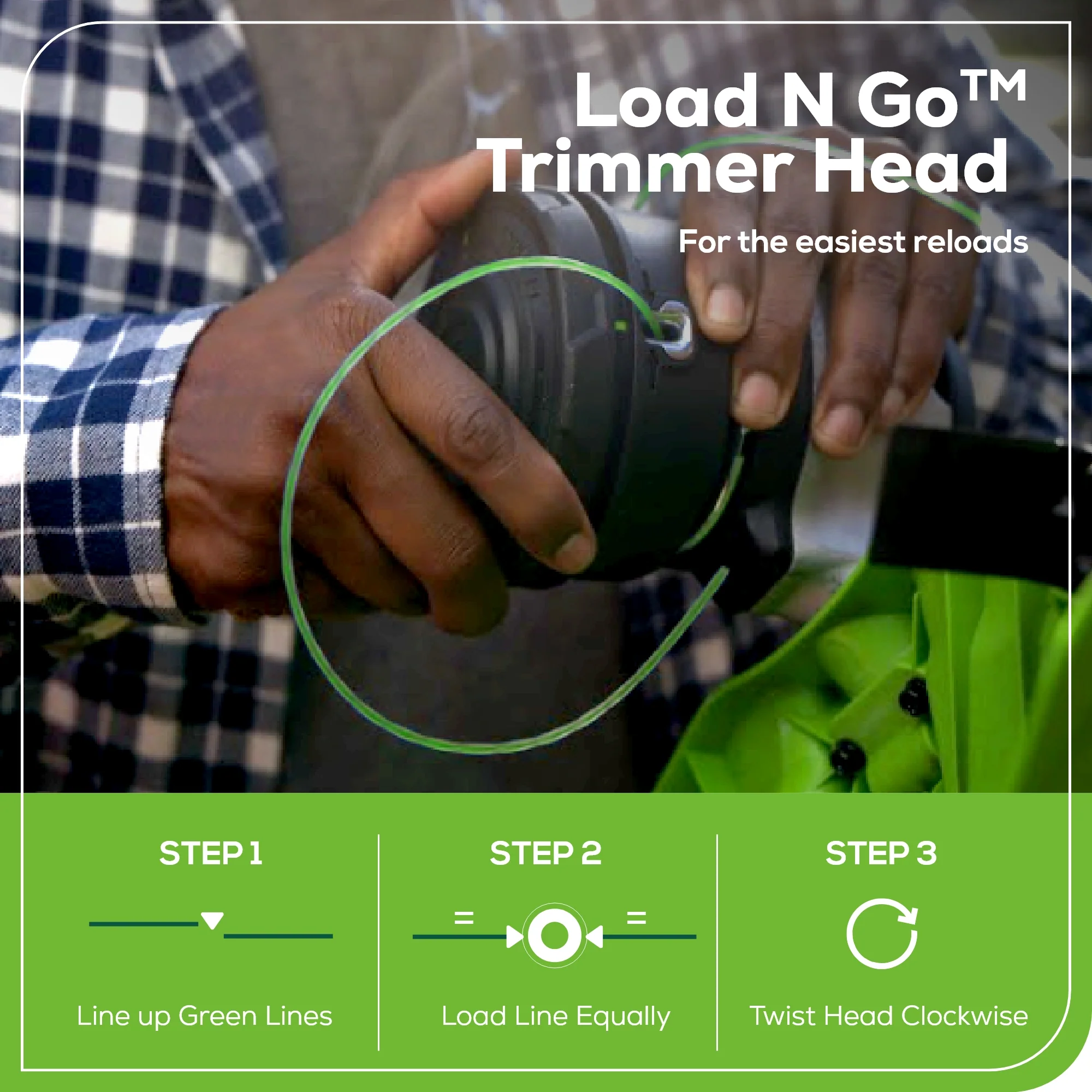 60V 16" Gen2 Cordless Battery String Trimmer (Tool Only) - Image 7