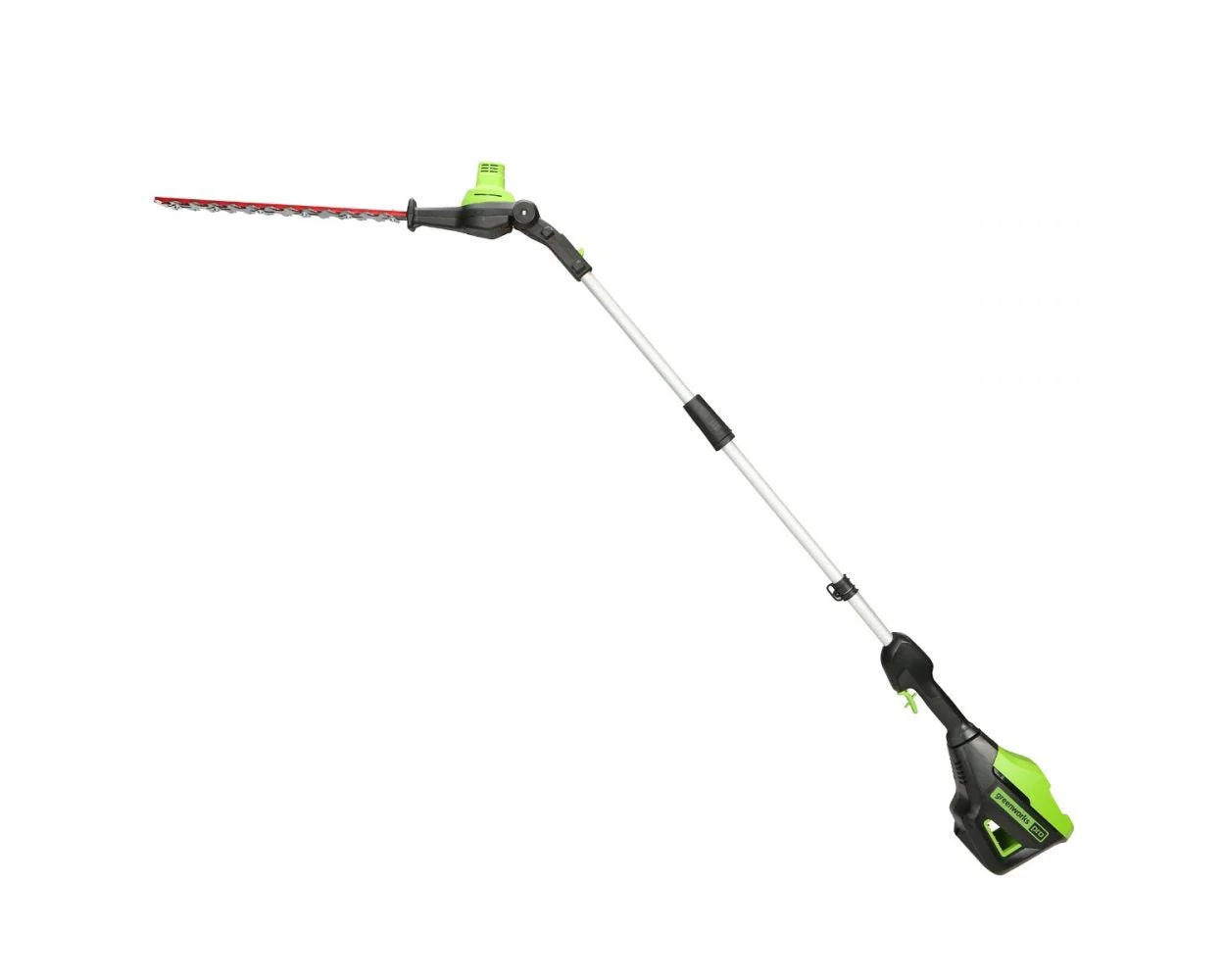 60V 20" Cordless Battery Pole Hedge Trimmer & 610 CFM Leaf Blower Combo Kit w/ 2.0Ah & 2.5Ah Battery & (2) Chargers - Image 10