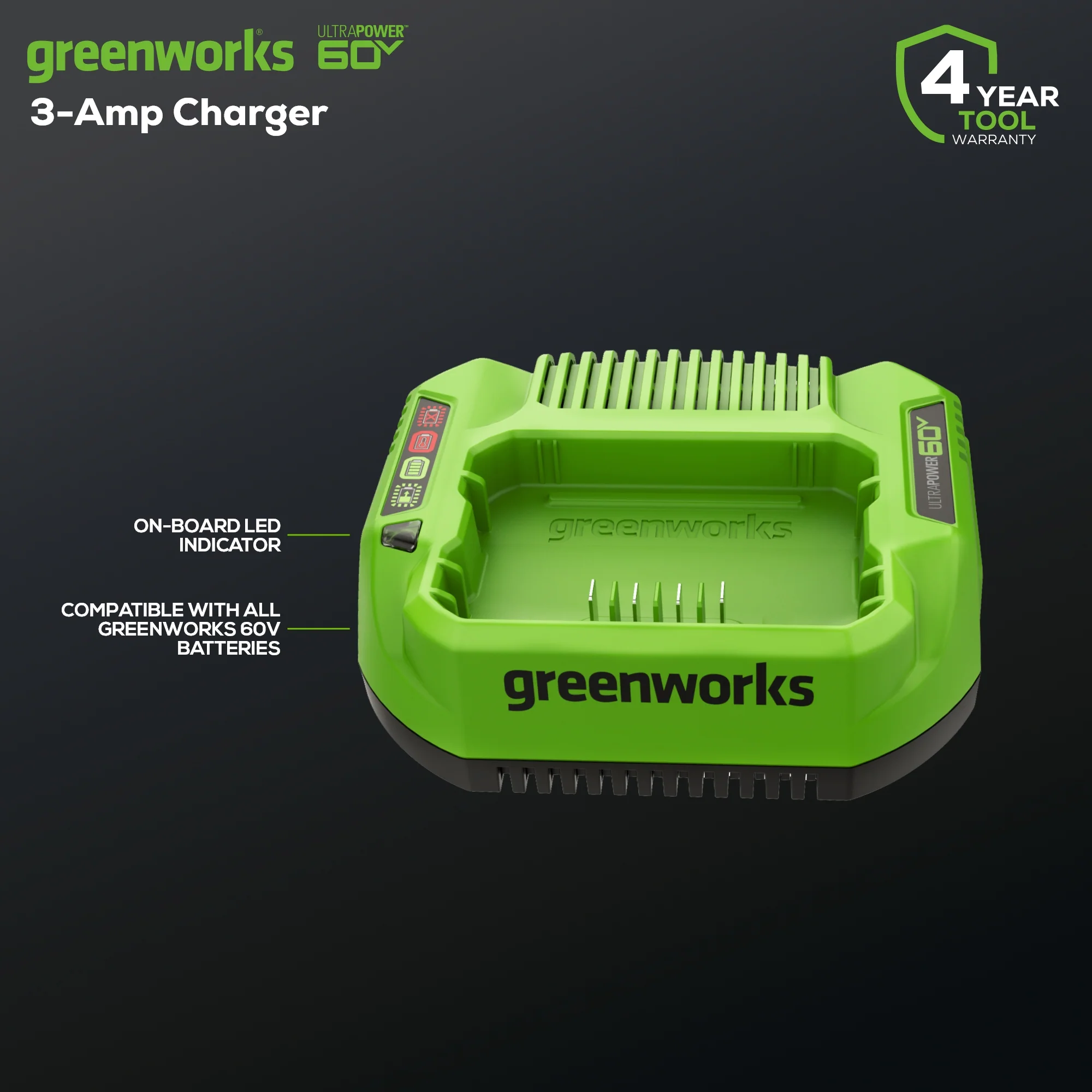 60V 3A Standard Charger - Image 3