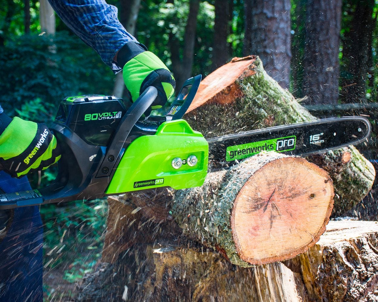 Pro 80V 16" 1.8kW Brushless Chainsaw (Tool Only) - Image 3