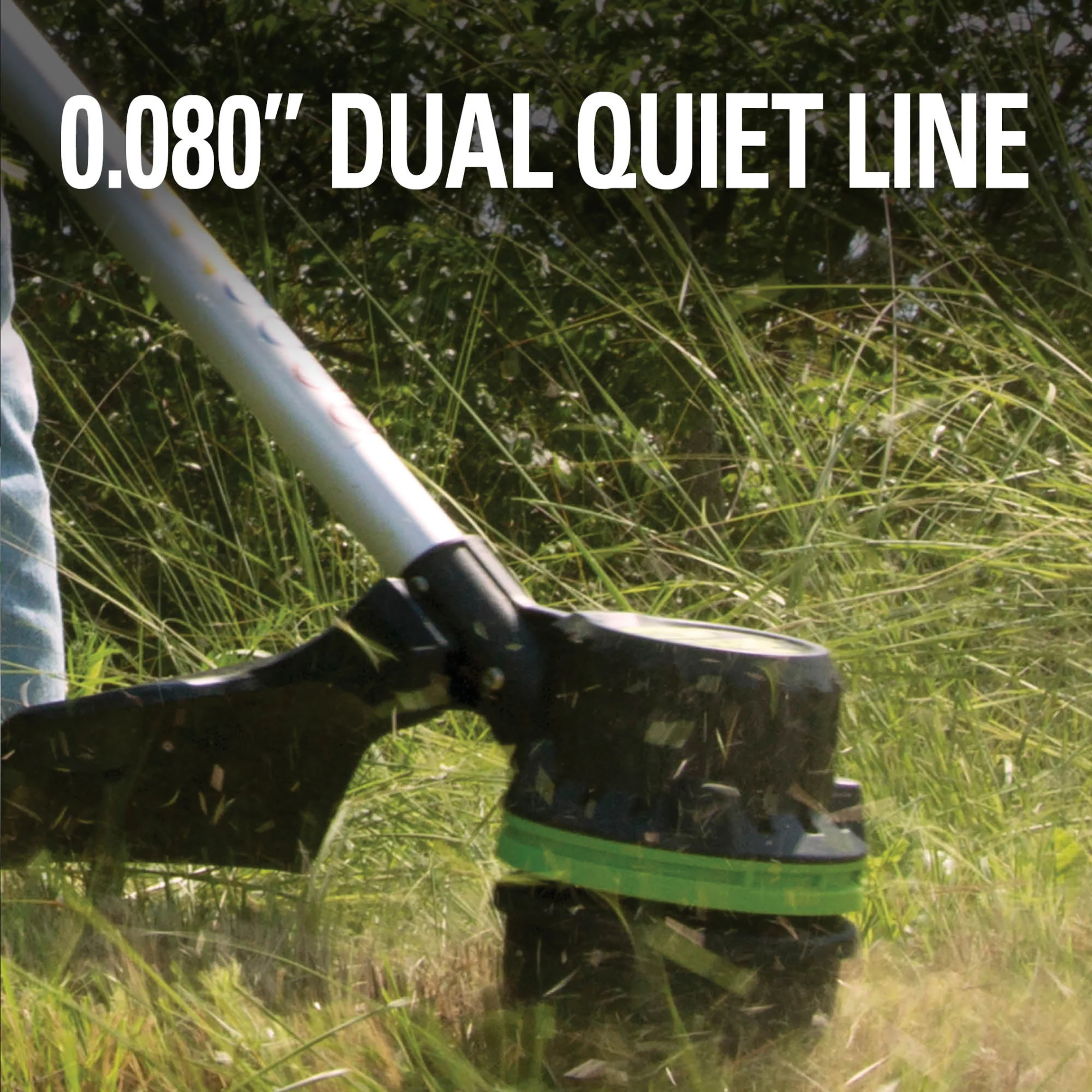 80V Cordless 16" Brushless String Trimmer( .08 line) w/ 2.0Ah Battery & Charger - Image 5