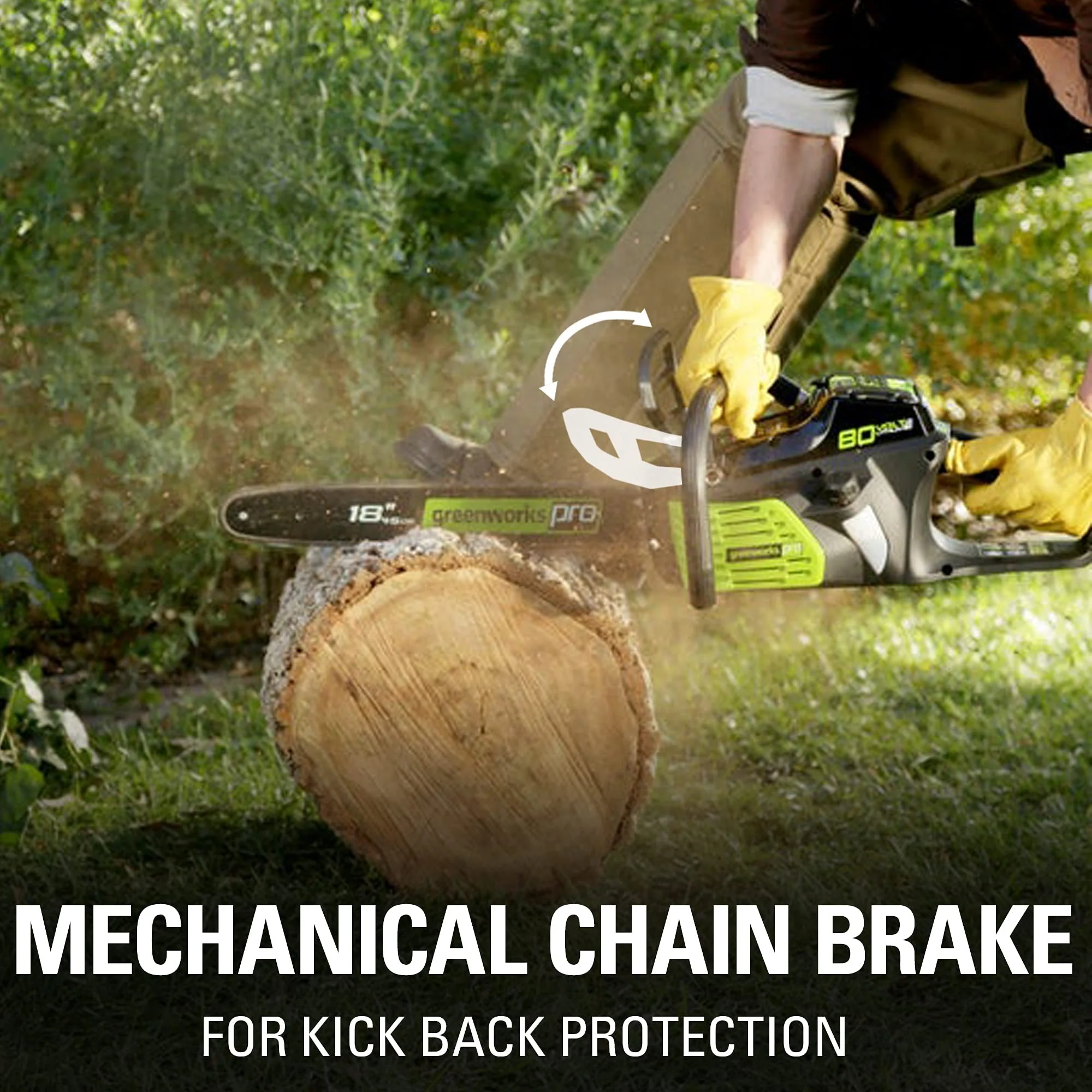 Pro 80V 18" Brushless Chainsaw (Tool Only) - Image 7