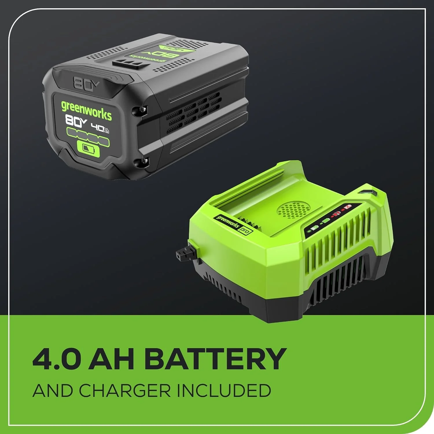 80V 21" Brushless 3-in-1 Push Lawn Mower: 4.0 Ah Battery and Charger - Image 11