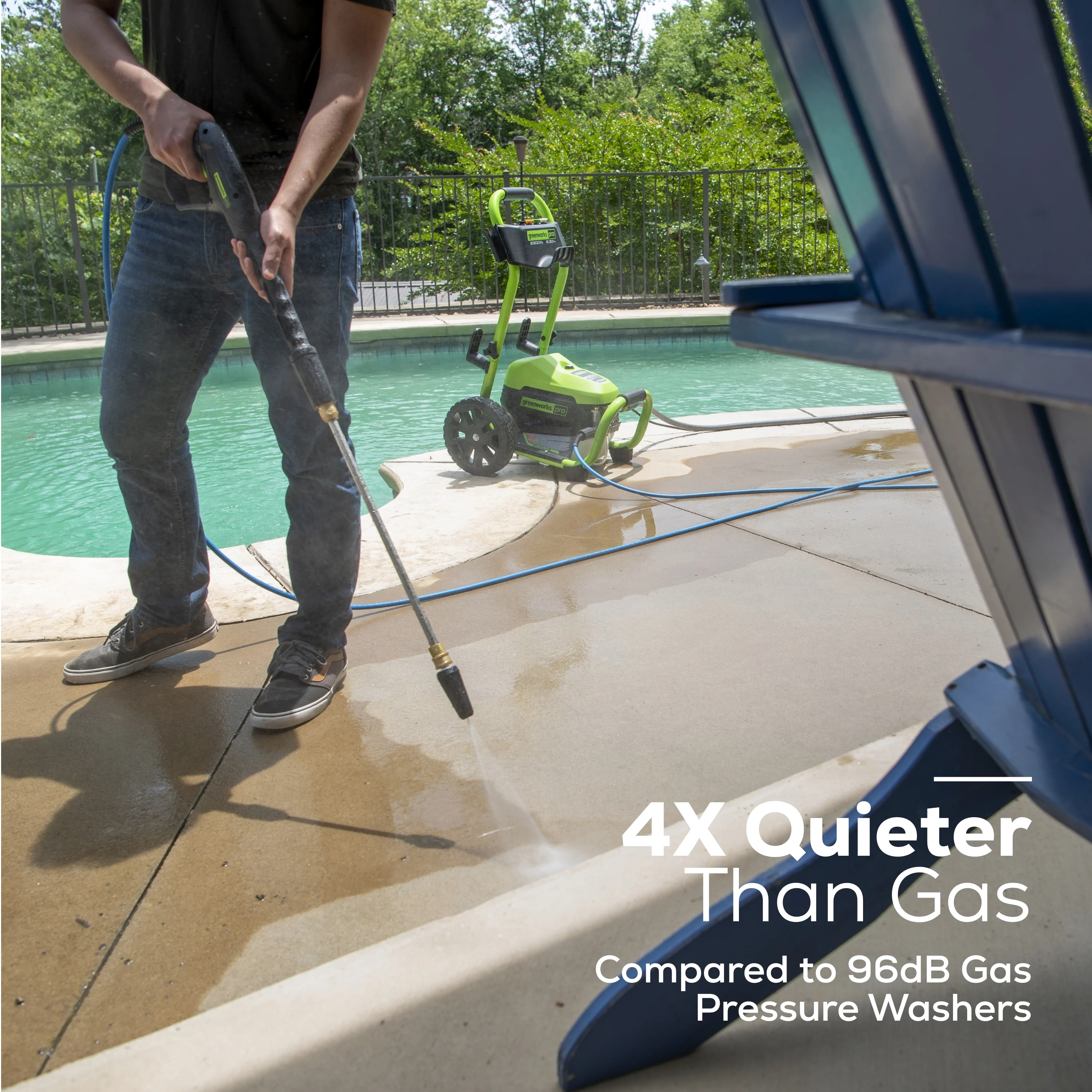 OPEN BOX 2300 PSI 1.2 GPM Cold Water Electric Pressure Washer - Image 17