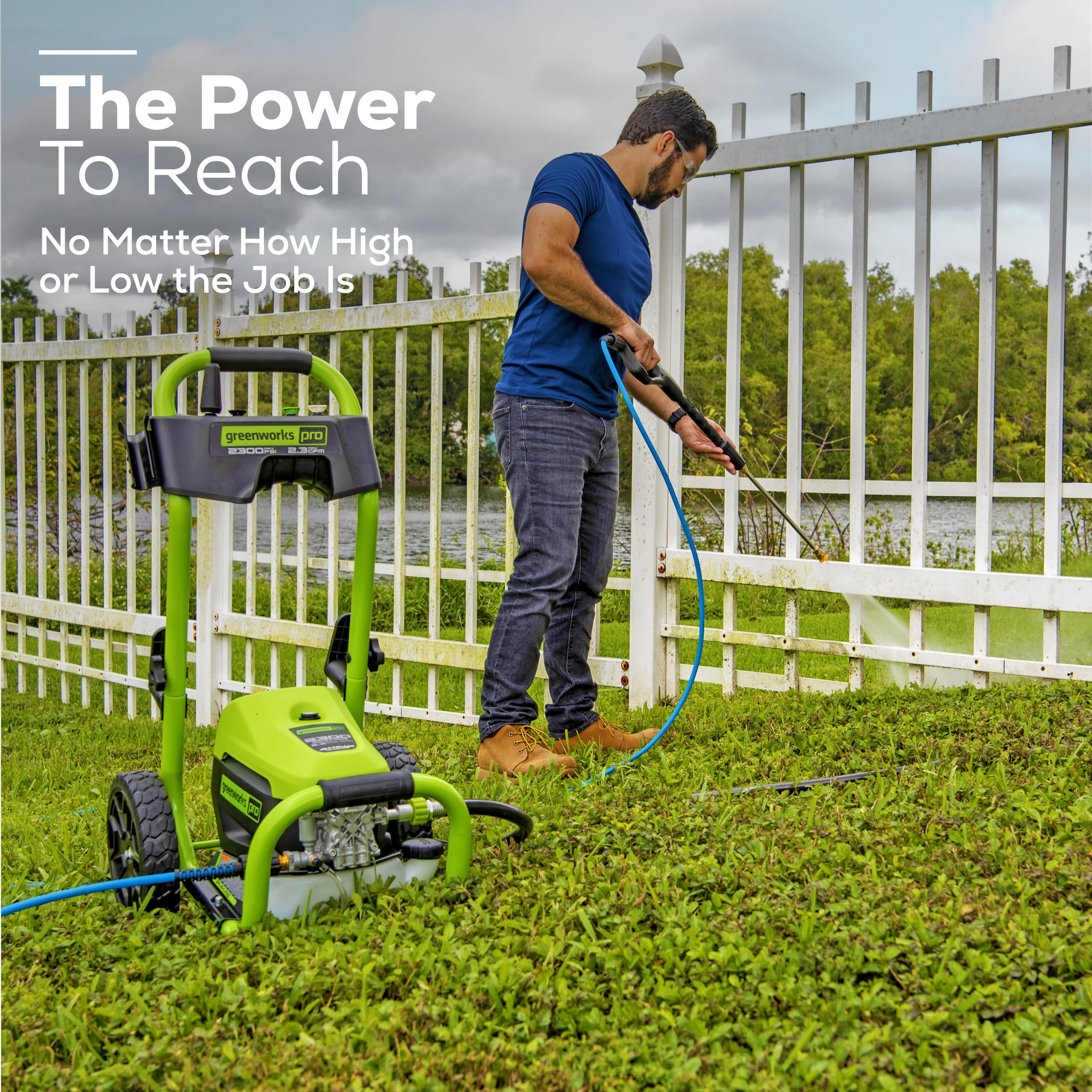OPEN BOX 2300 PSI 1.2 GPM Cold Water Electric Pressure Washer - Image 5
