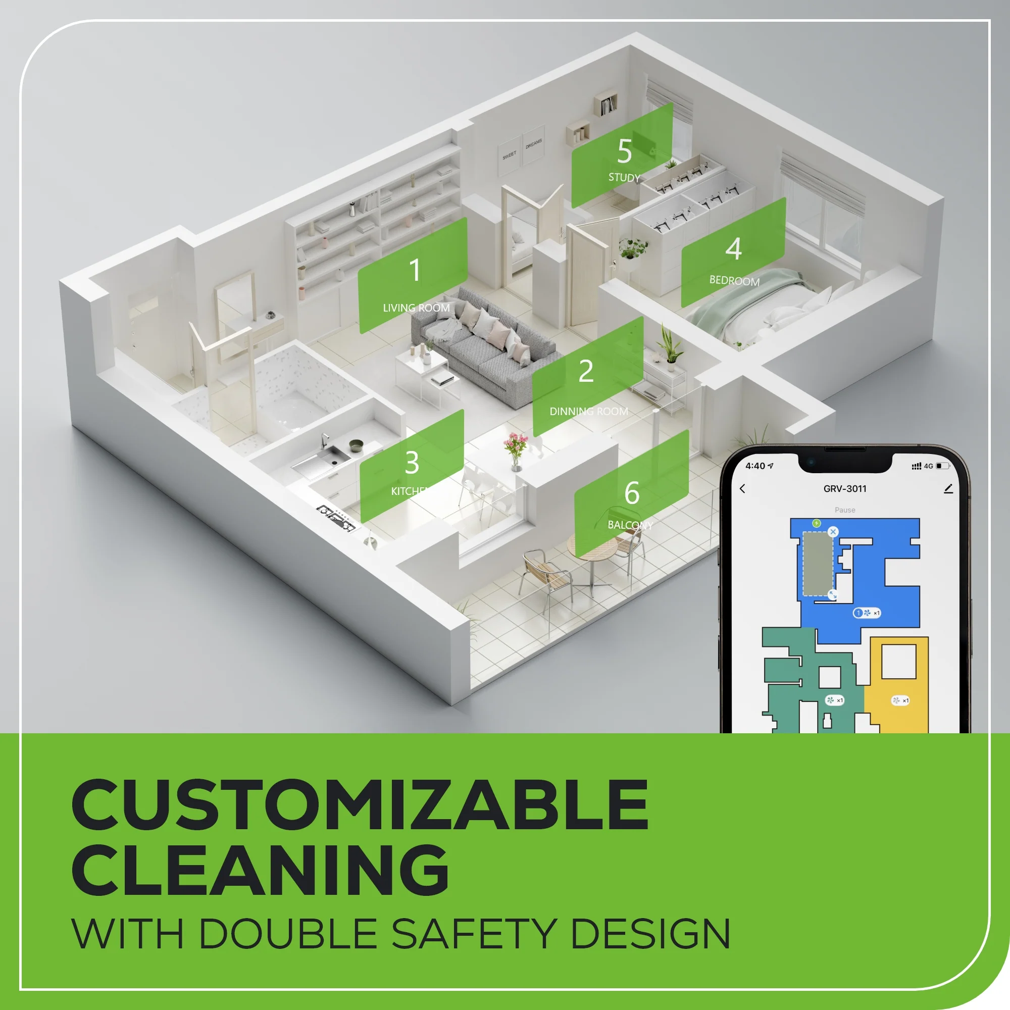 Self-Cleaning Smart App Controlled Robot Vacuum - Image 6