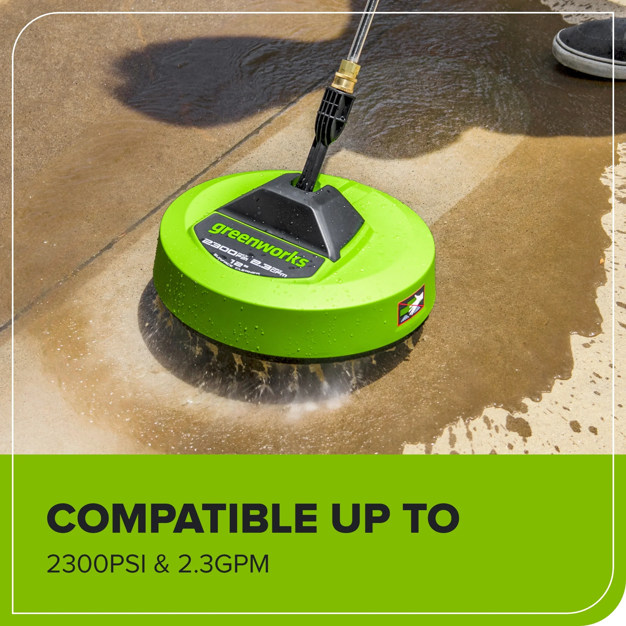 Universal 12" Rotating Surface Cleaner - Image 6